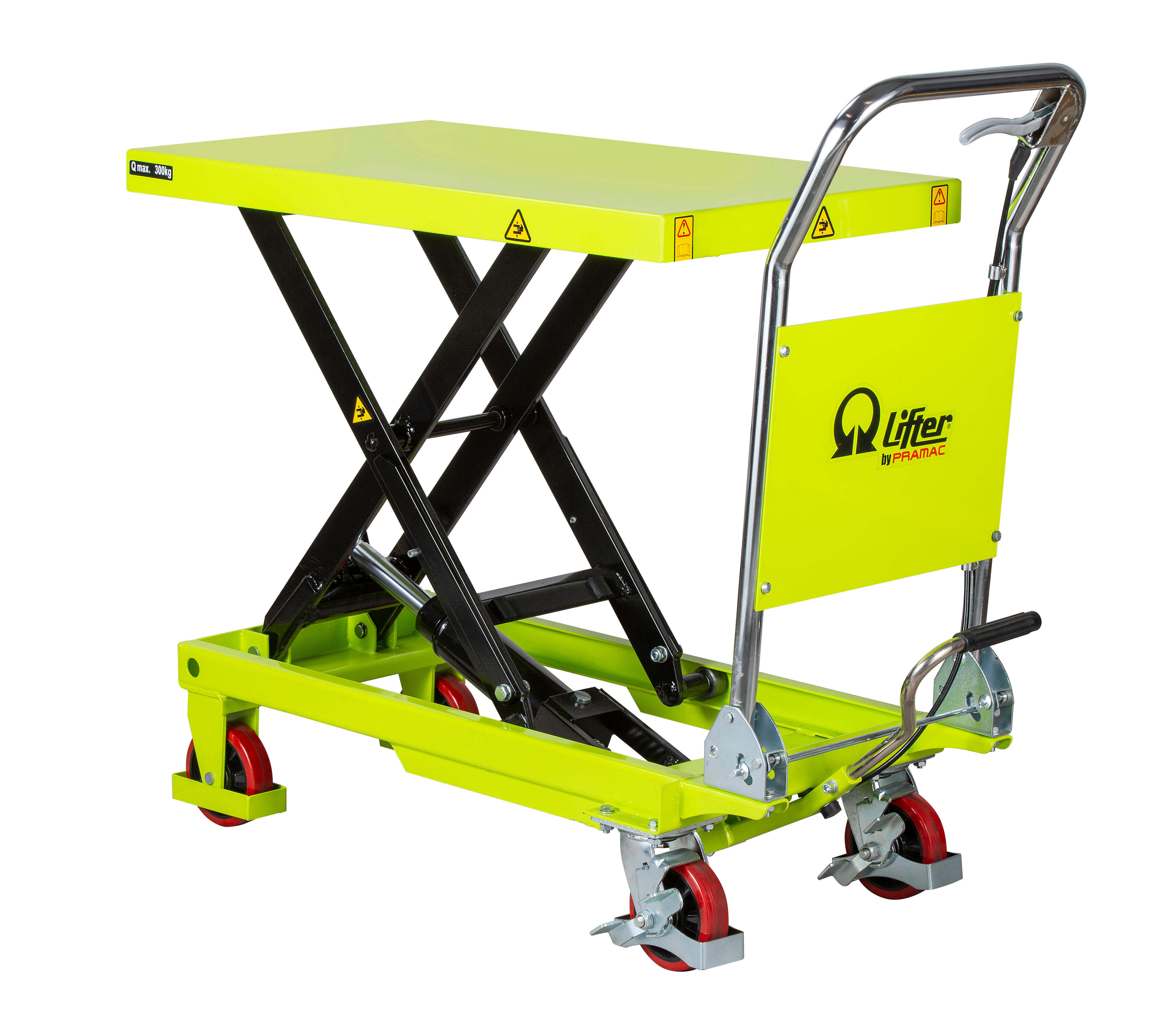 Mesa elevadora lt 15, medida 700x450, carga 150 kg, elevación 210 - 720 mm