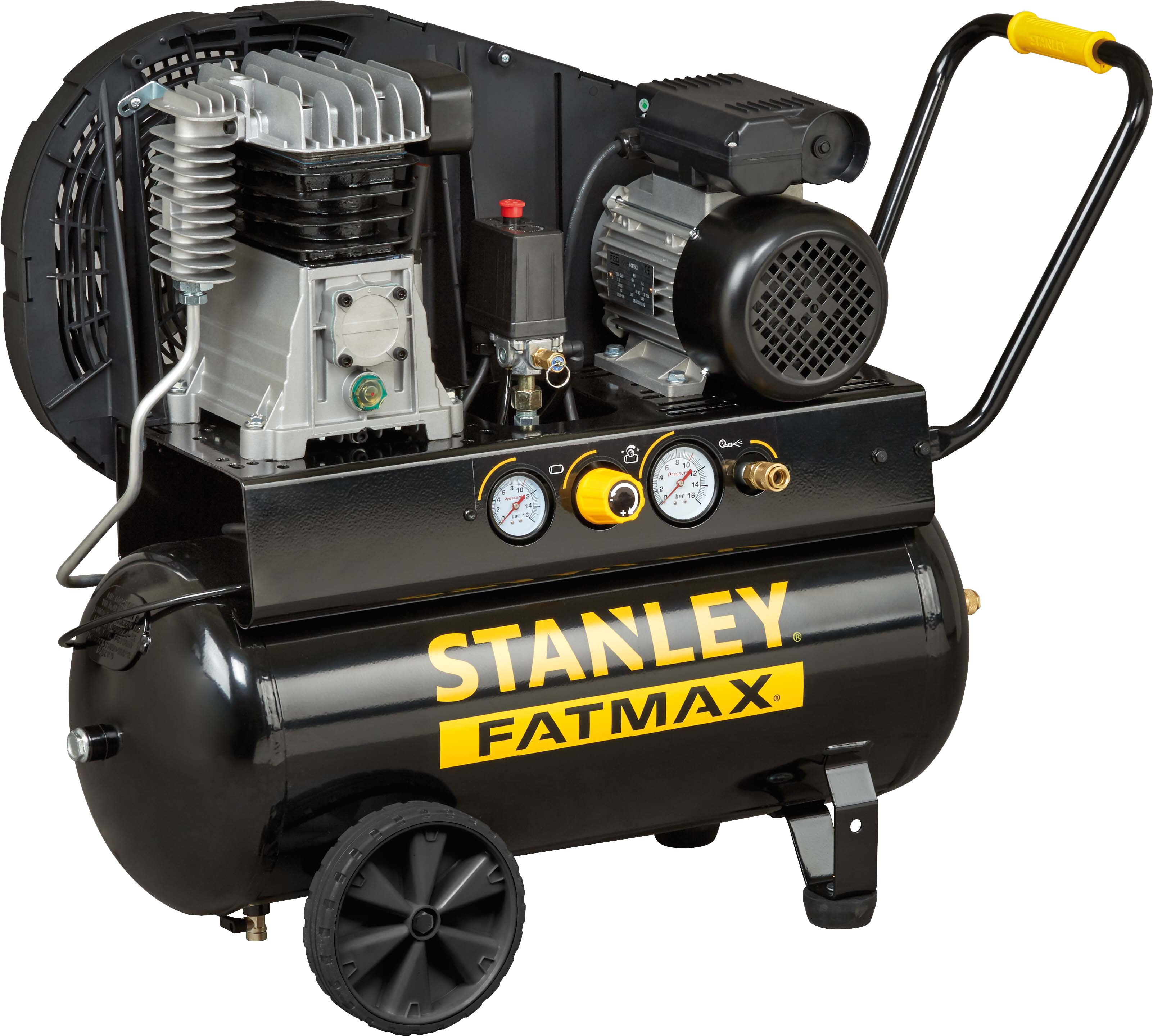 Compresor correas stanley fatmax b350/10/50 de 3 cv y 50l de depósito