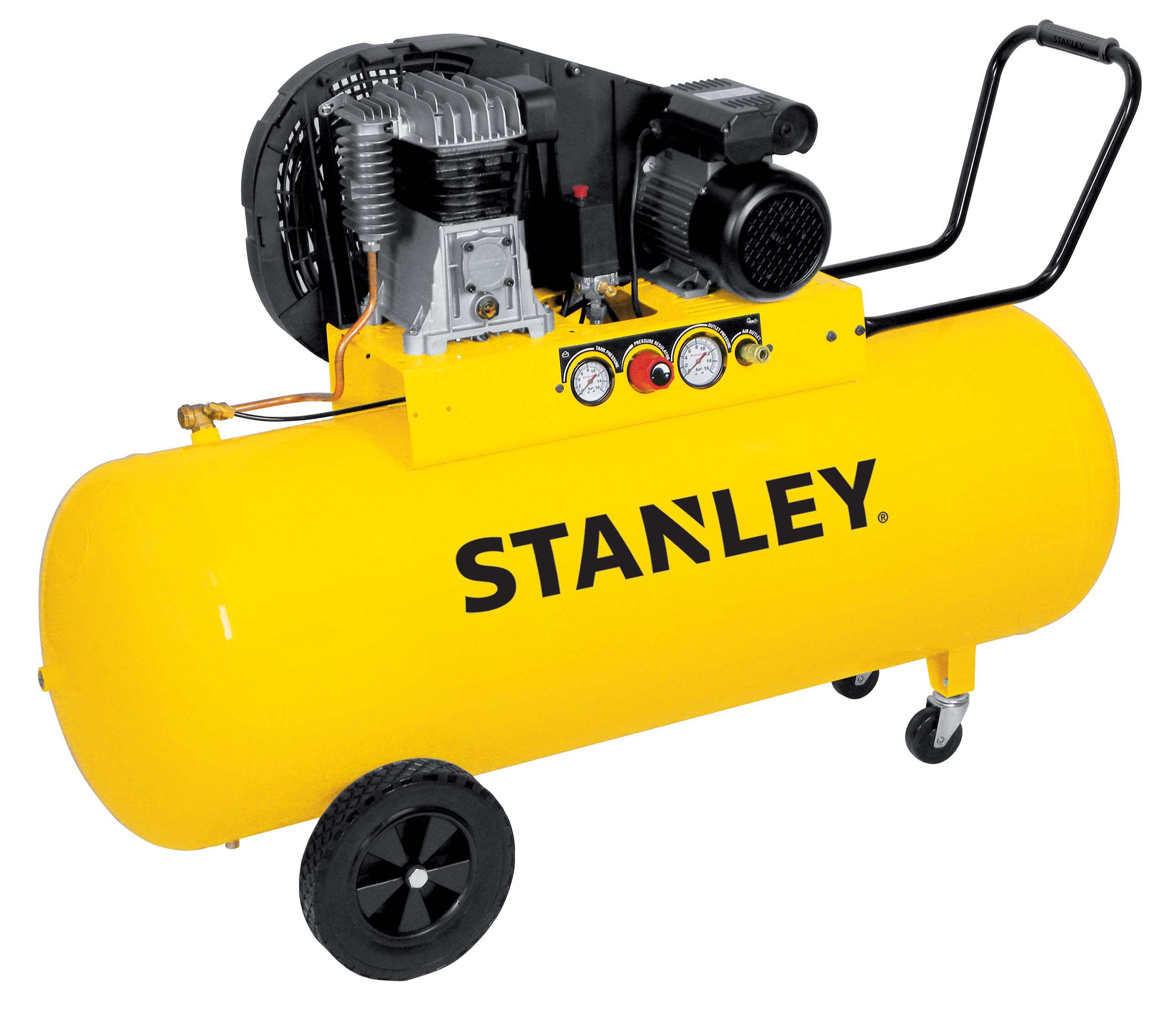 Compressore a cinghia STANLEY B 350/10/200 200 l, 3 hp, 10 bar - 3