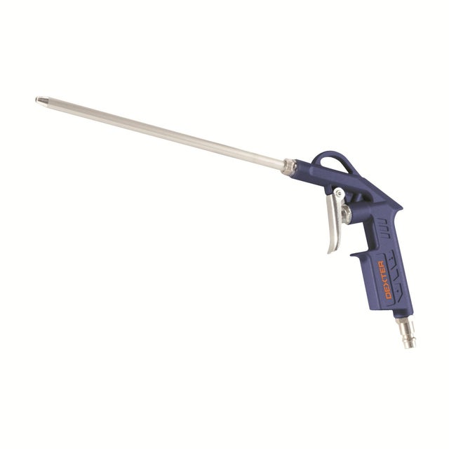 Pistola pneumatica di soffiaggio DEXTER con ugello lungo 1/4 M 12 