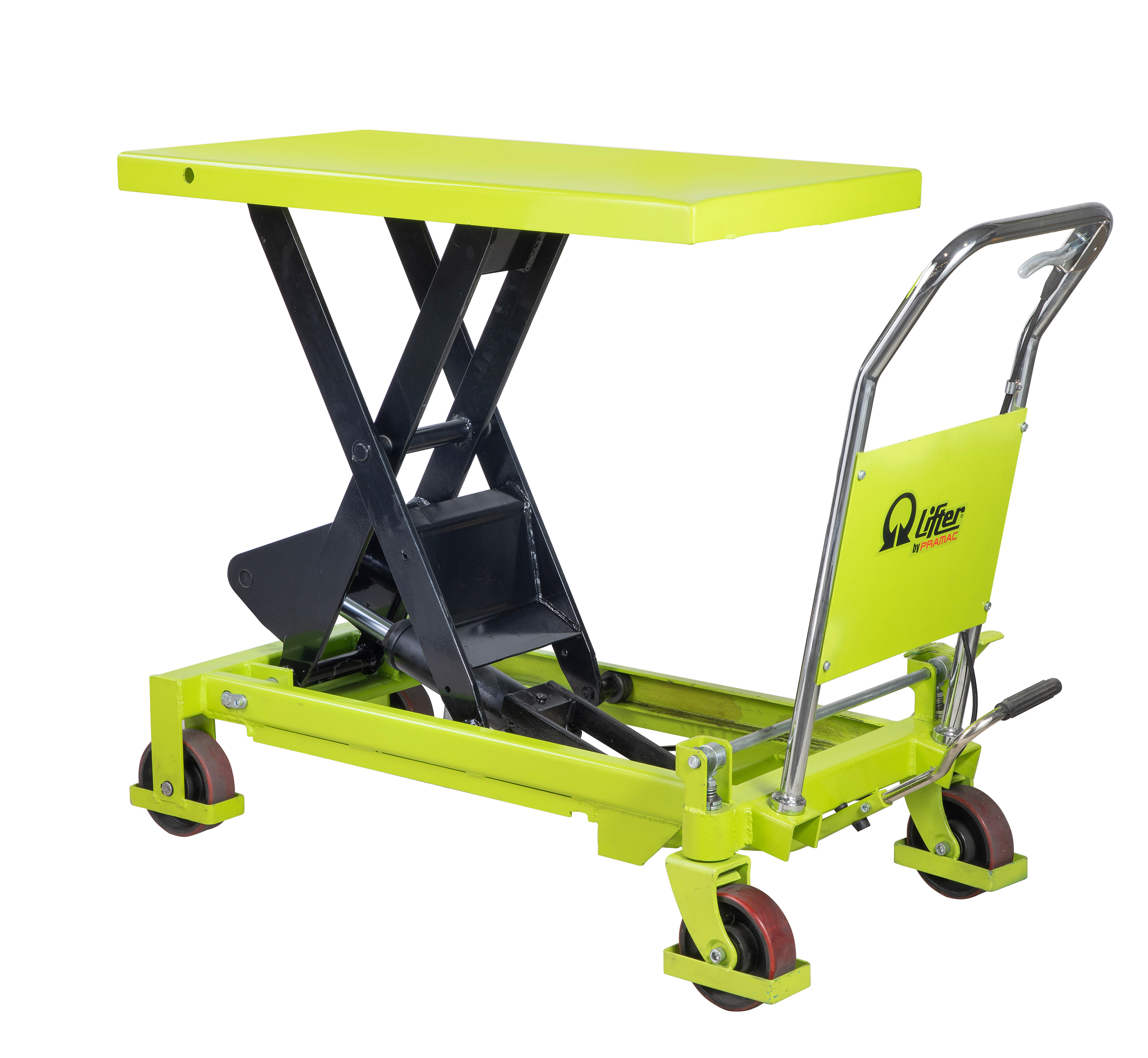 Mesa elevadora lt 80, medida 1016x500, carga 800 kg, elevación 415 - 1000 mm