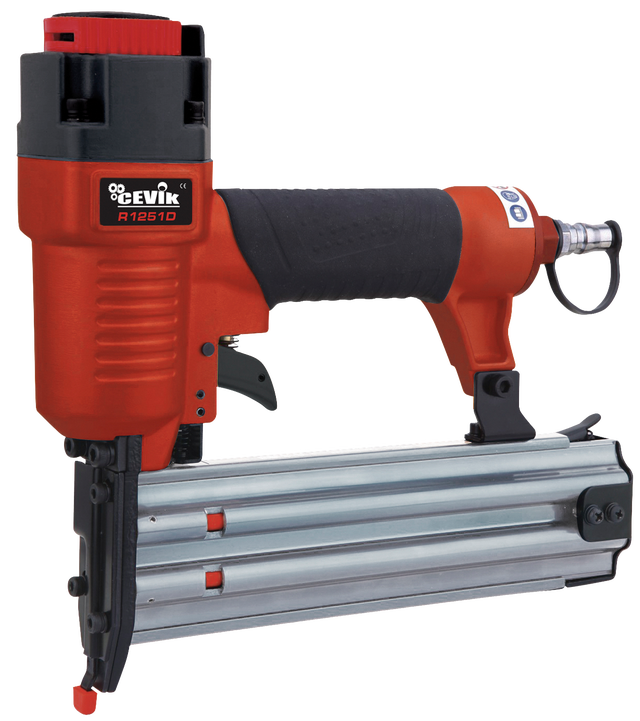 Grapadora neumática CEVIK PRO R8016/C con cargador de 120 grapas