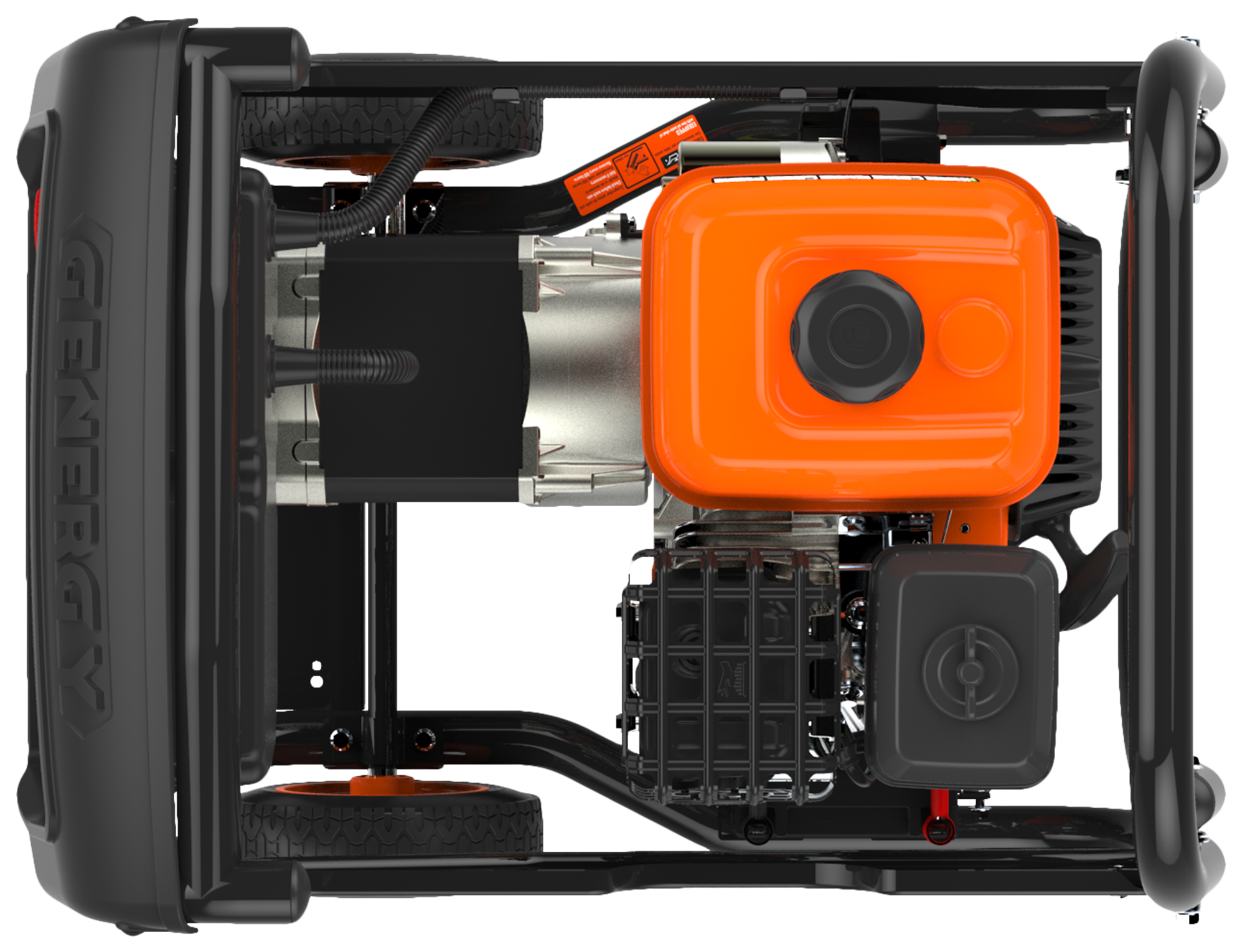 Gerador a gasolina com AVR arranque elétrico 3300W/3000W Genergy Jaca - 3