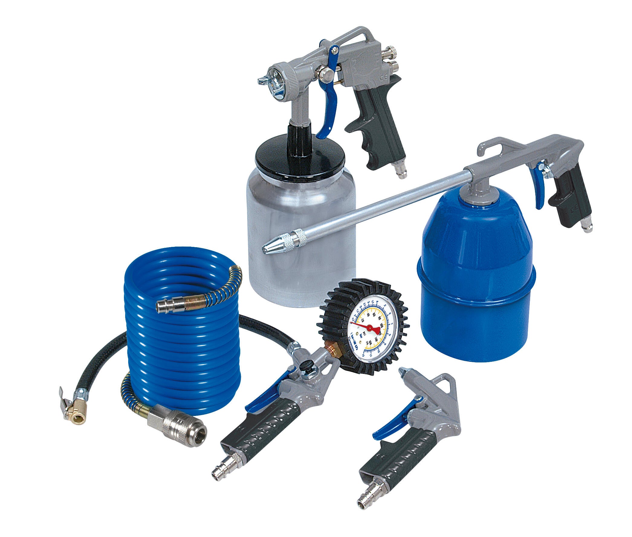 Kit completo de pistolas para compresor michelin