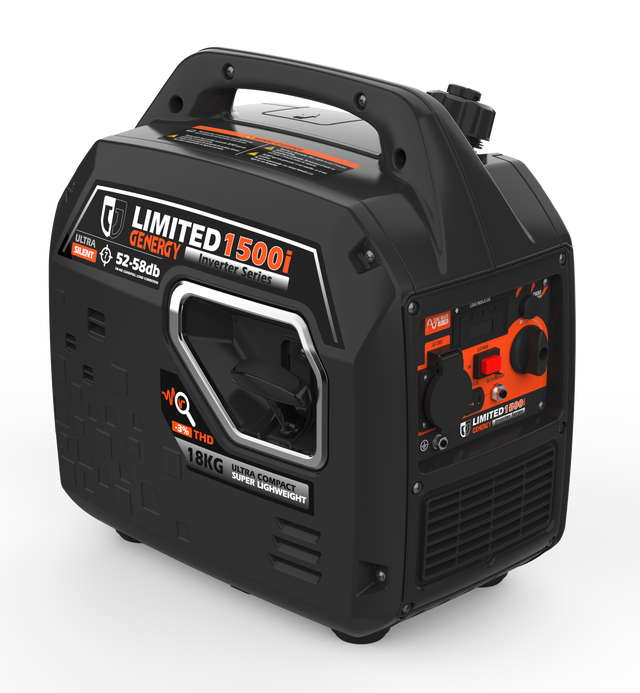 Gerador inverter a gasolina arranque manual 1600/1400W Genergy Silent Ltd 1500i
