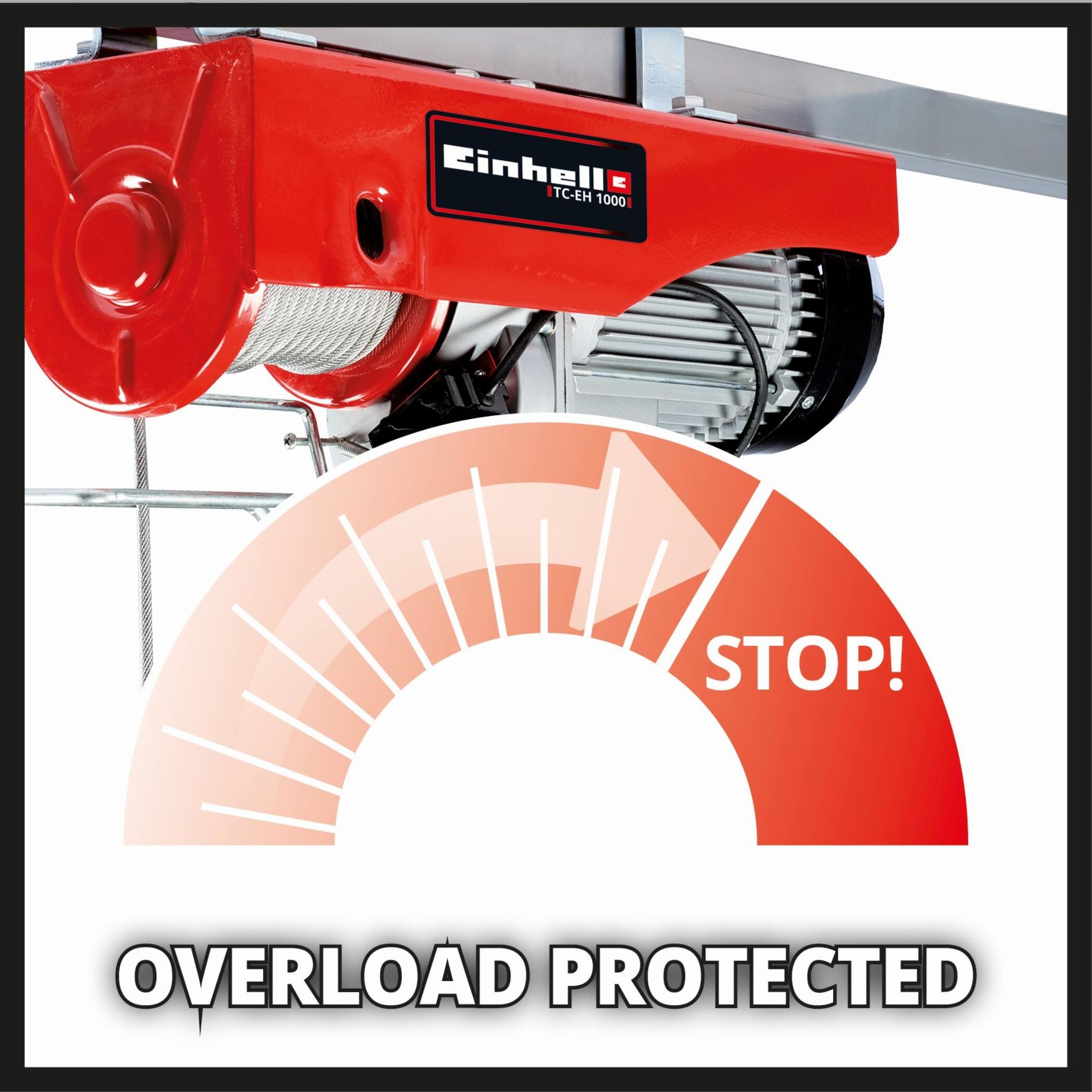 Guincho elétrico EINHELL TC-EH 1000 - 4