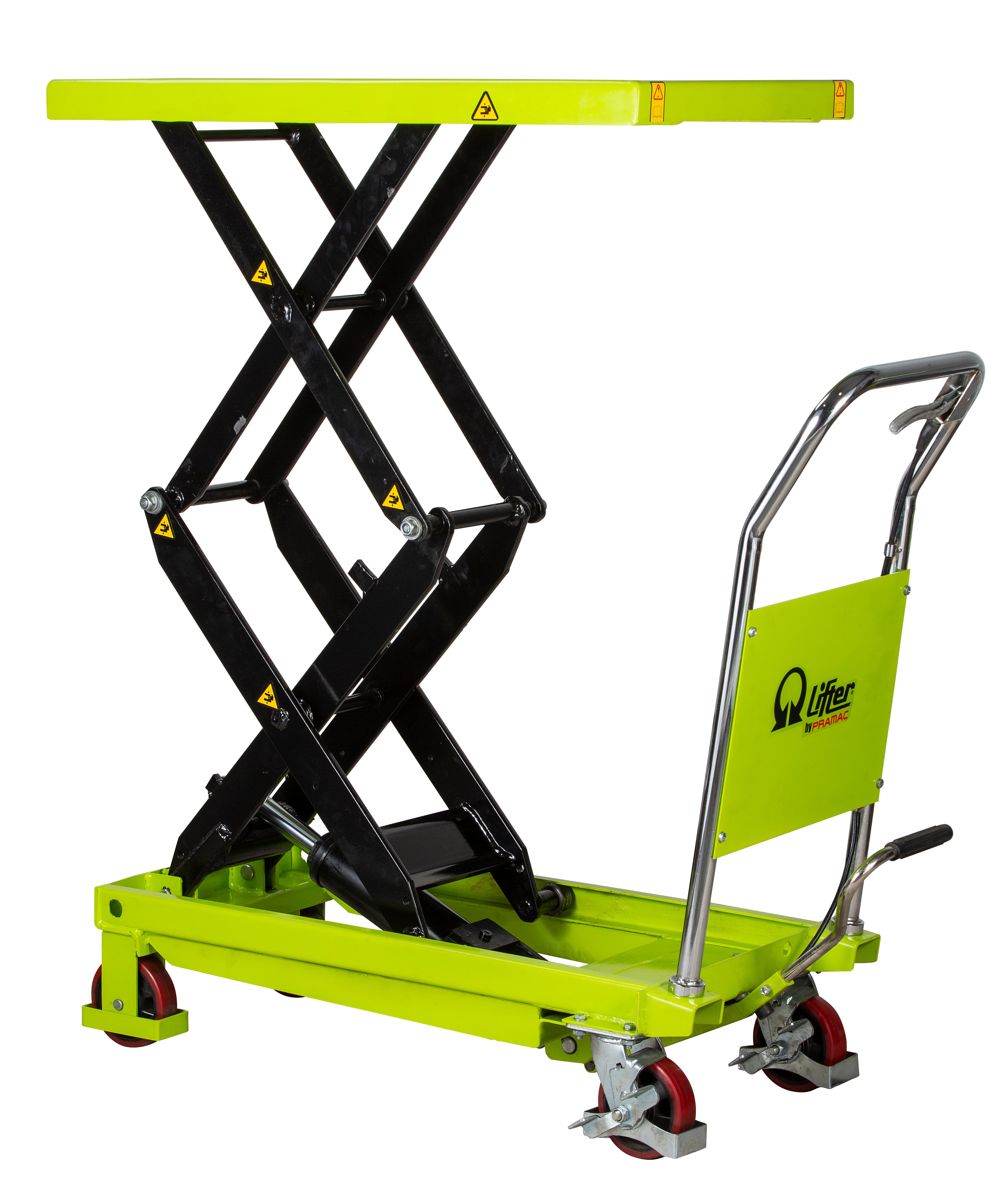 Mesa elevadora lt 35-d, medida 905x500, carga 350 kg, elevación 350 - 1300 mm
