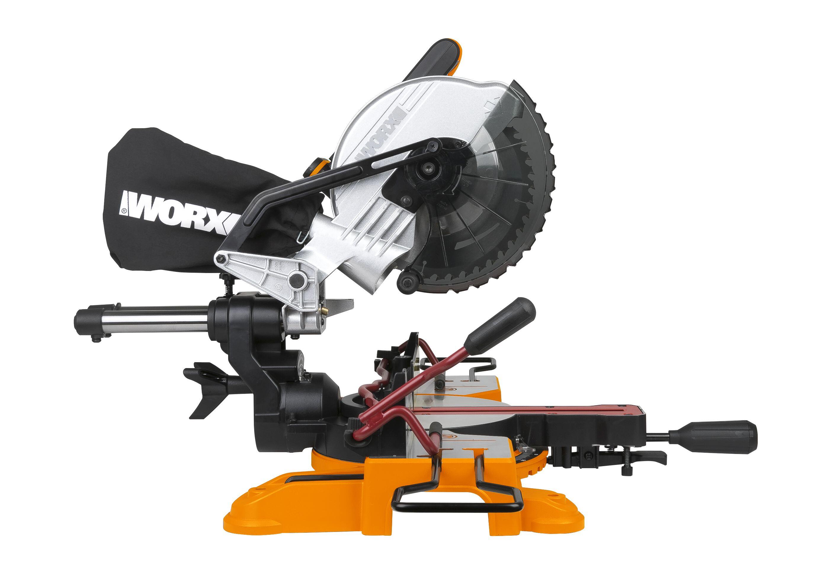 Ingletadora telescópica worx extrahand 20v 216mm batería 4ah