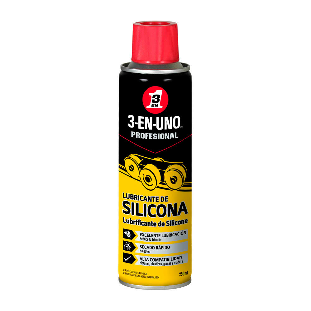 3 en uno pro lubricante de silicona 250 ml
