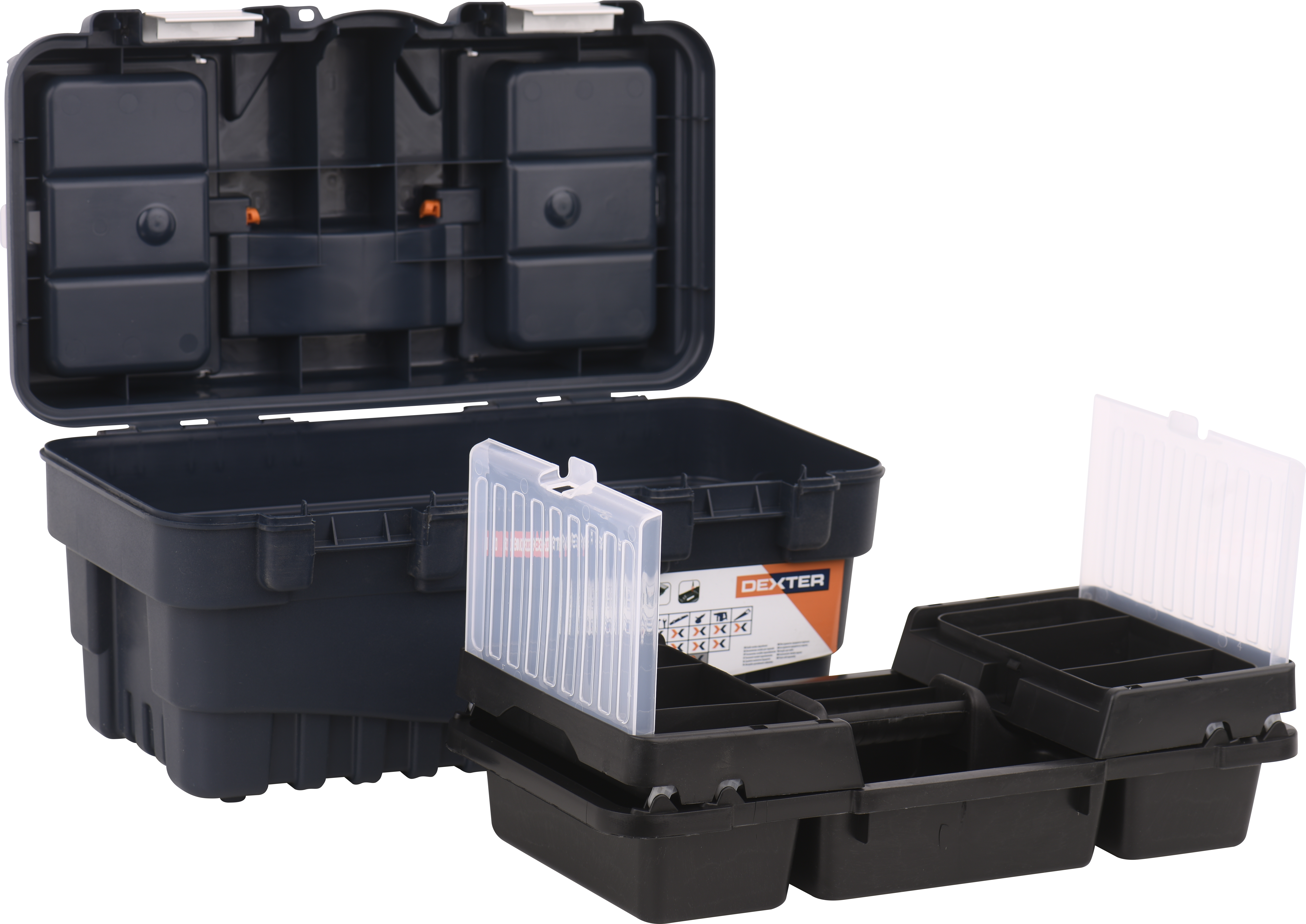 Caja de herramientas DEXTER con capacidad de 28 litros - 17