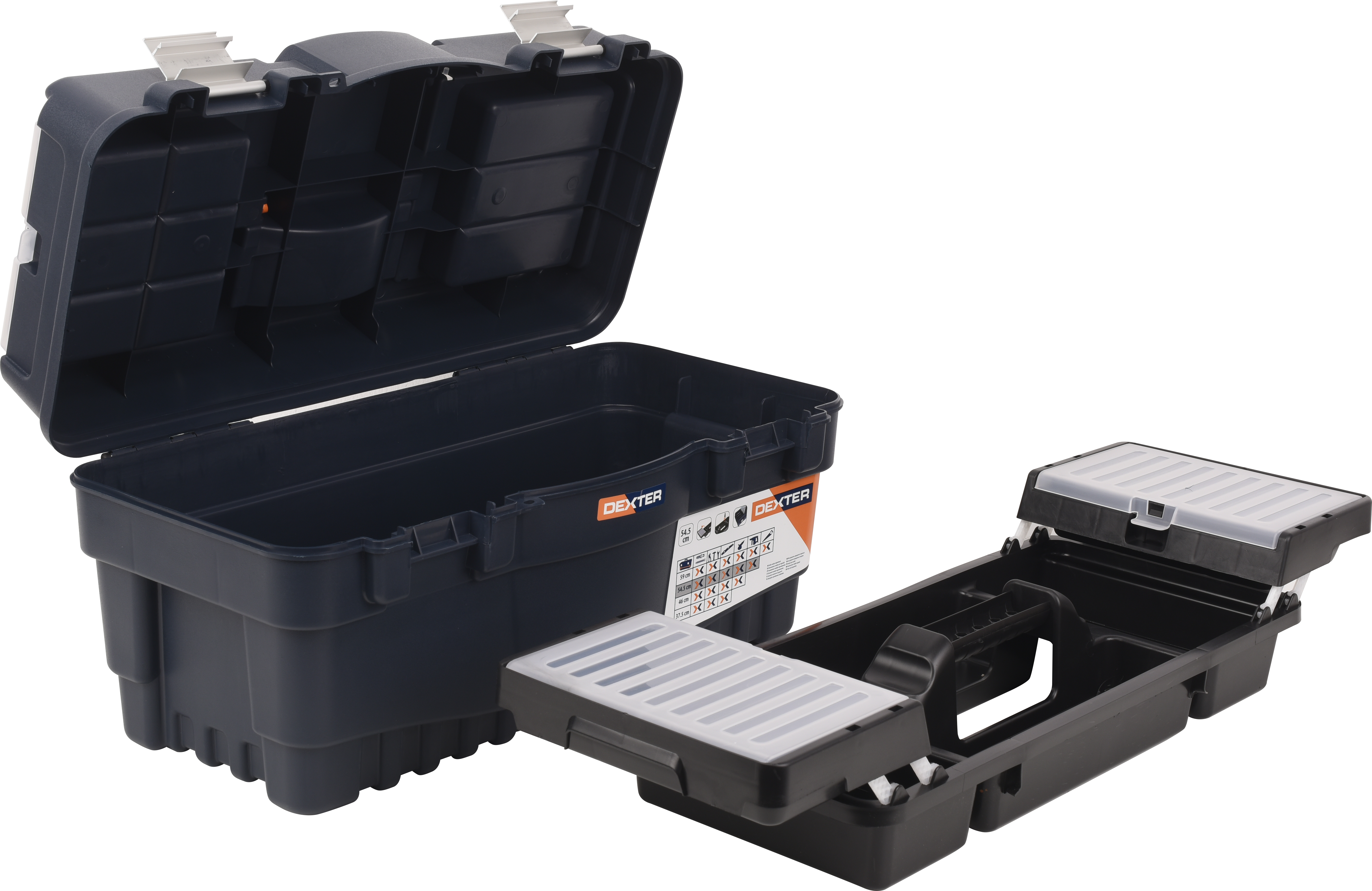 Caja de herramientas DEXTER con capacidad de 32 litros - 12