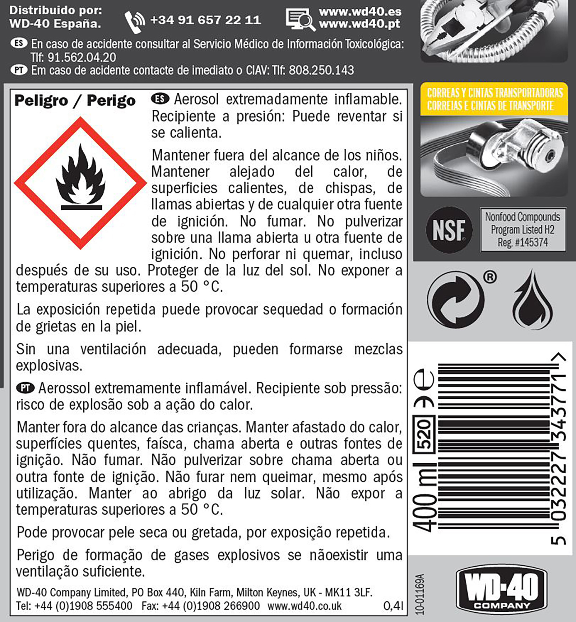 Lubrificante de silicone 400 ml WD-40 Specialist - 6