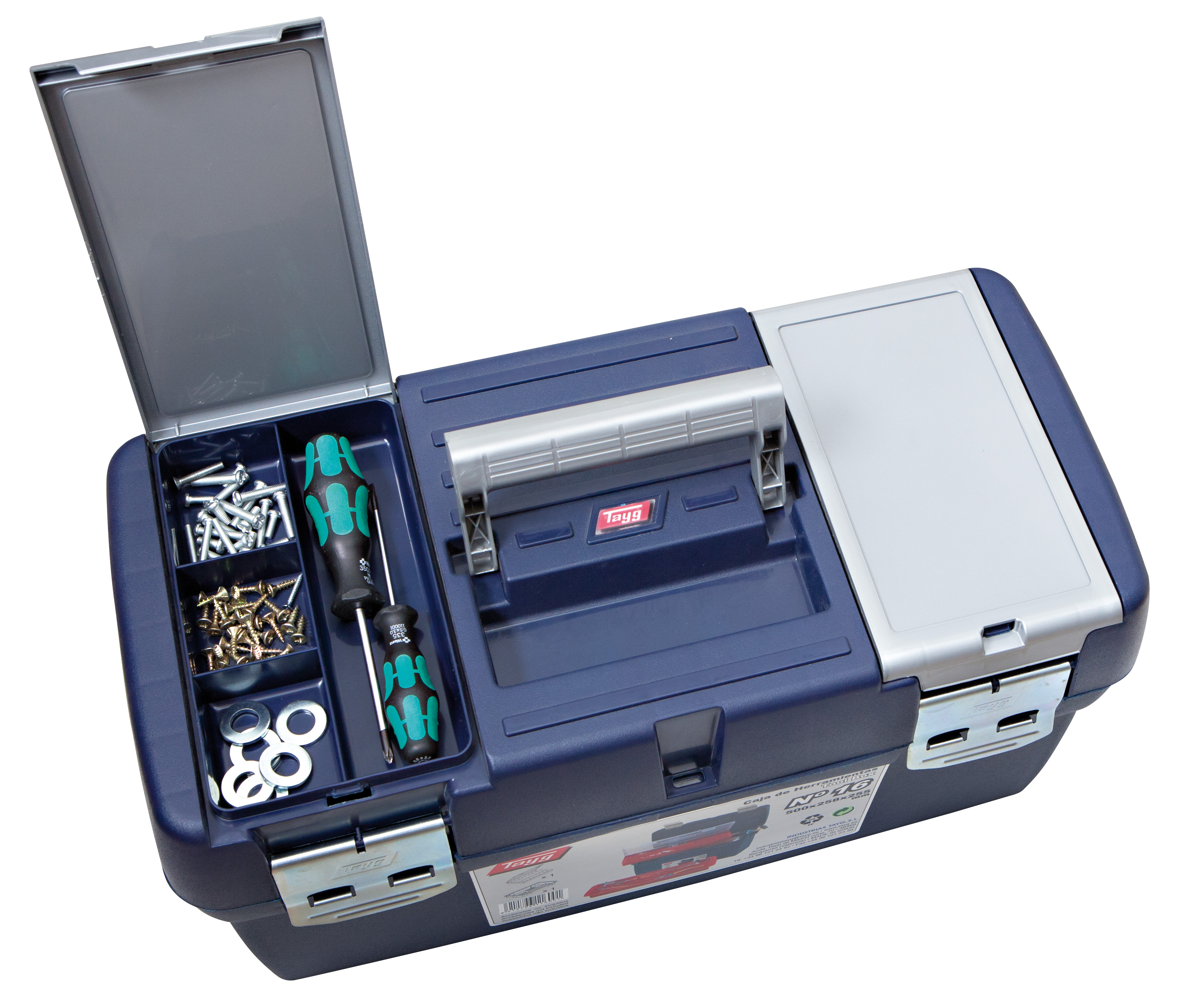 Caja de herramientas TAYG N 16 con capacidad de 23 litros - 9