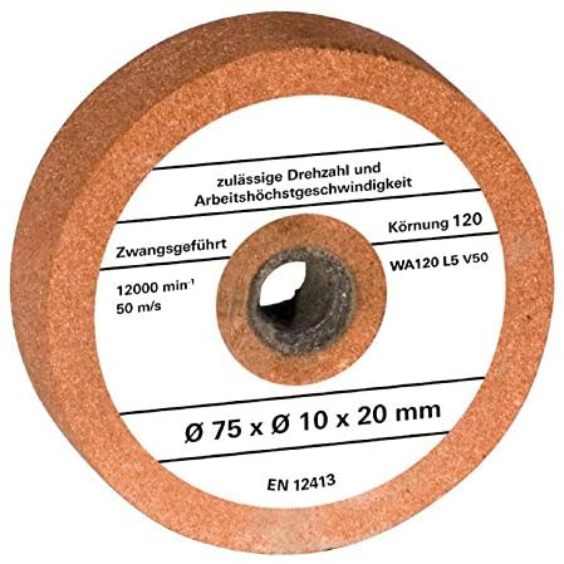 Muela esmeriladora einhell de 20 mm y grano de 120