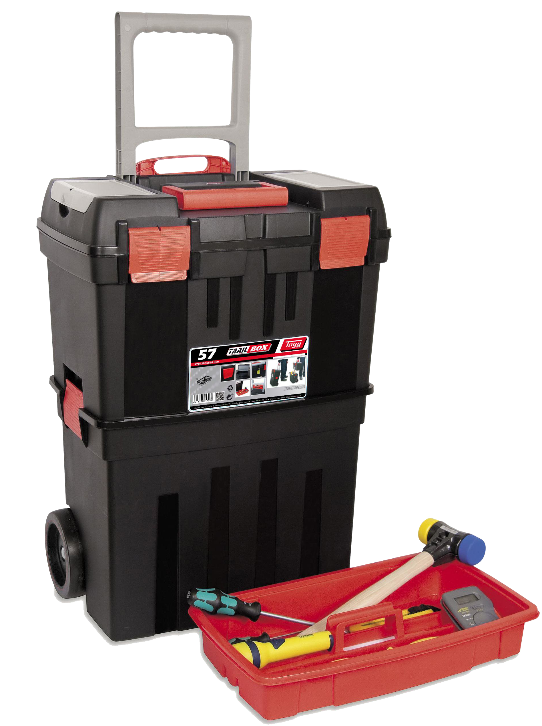 Carro Herramientas Con Ruedas TAYG - 60 Litros / 30 Kg Carga Máxima - 11