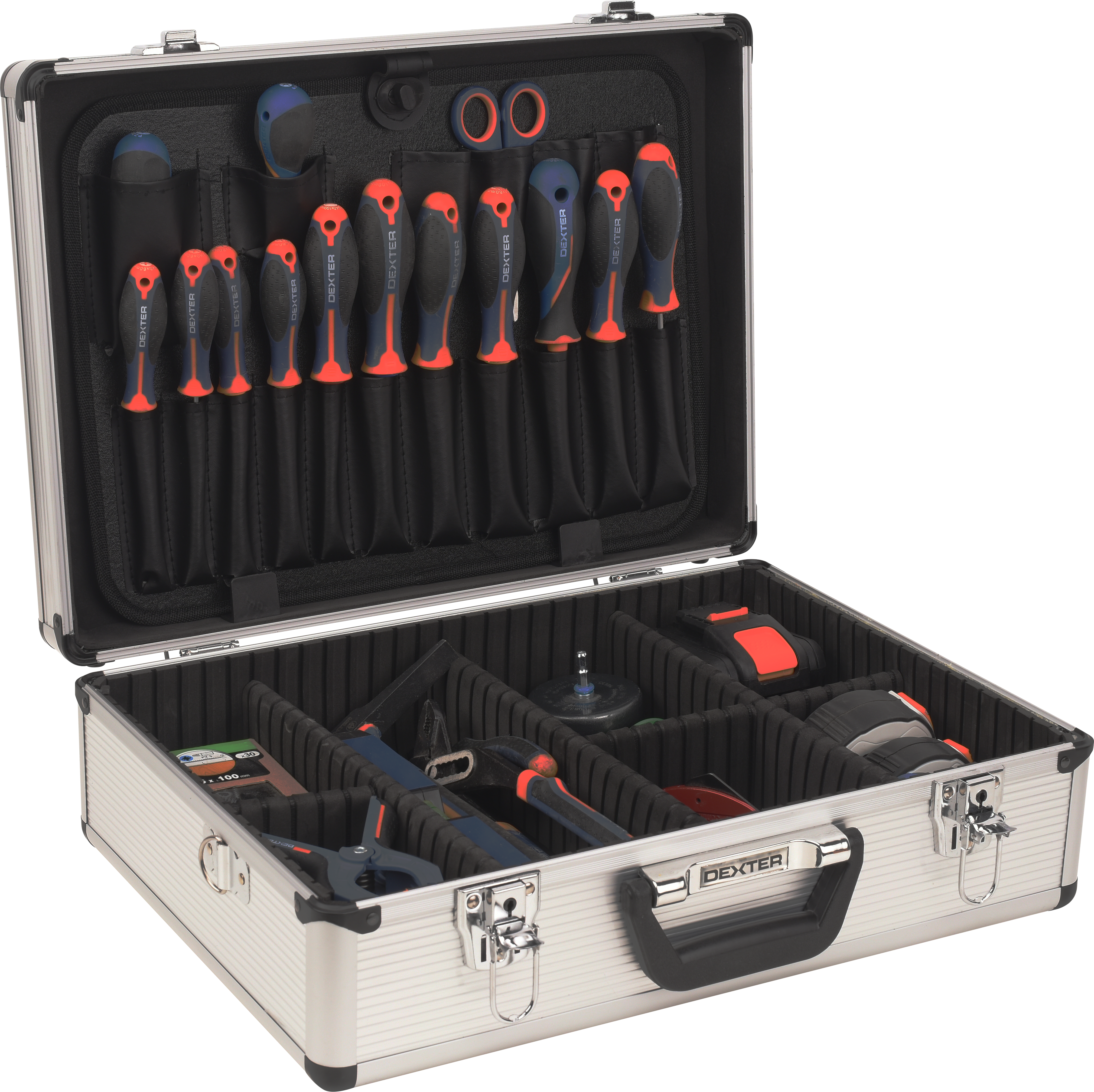 Mala para ferramentas45,5x33x15,2 cm 13,49L Dexter LD-FS001 - 10