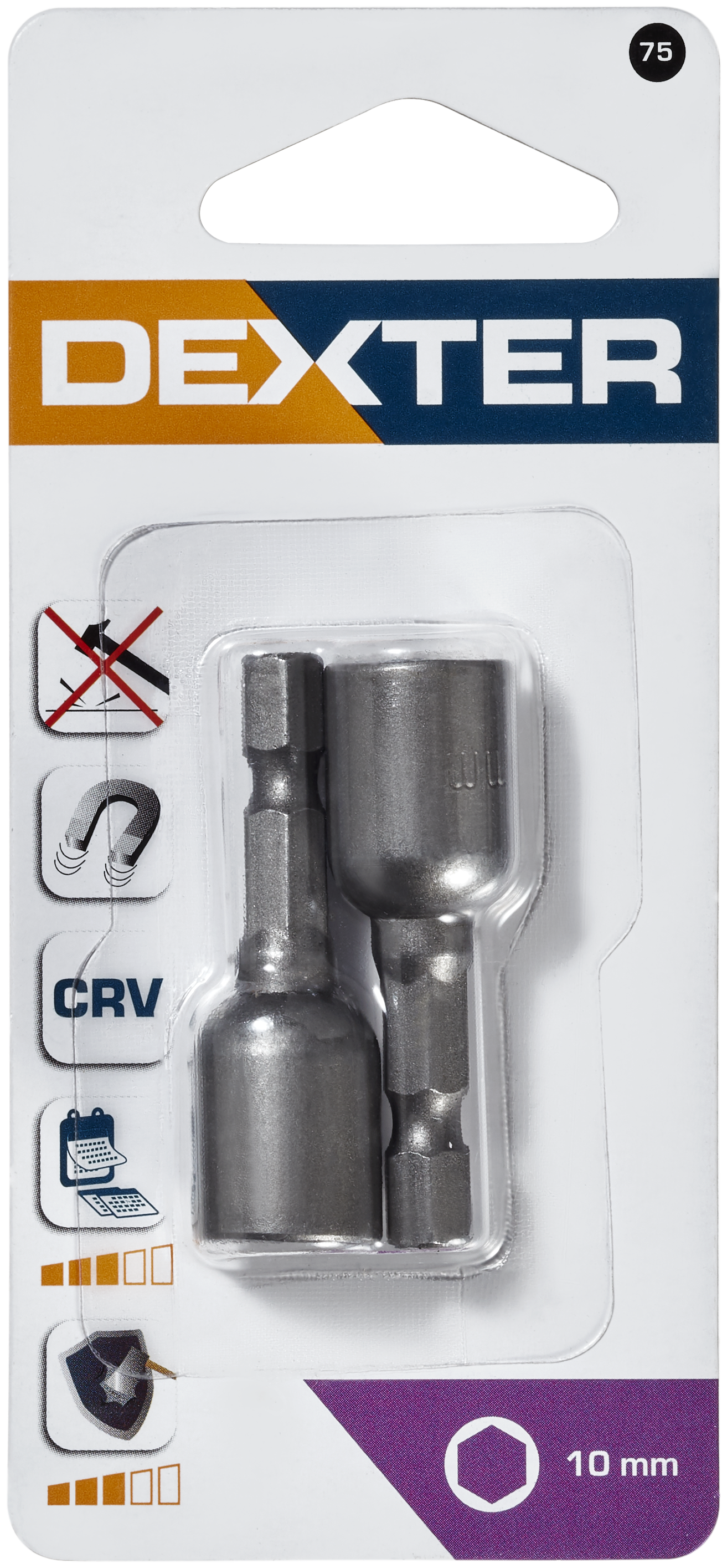 2 chaves de aço 10 mm Dexter - 4