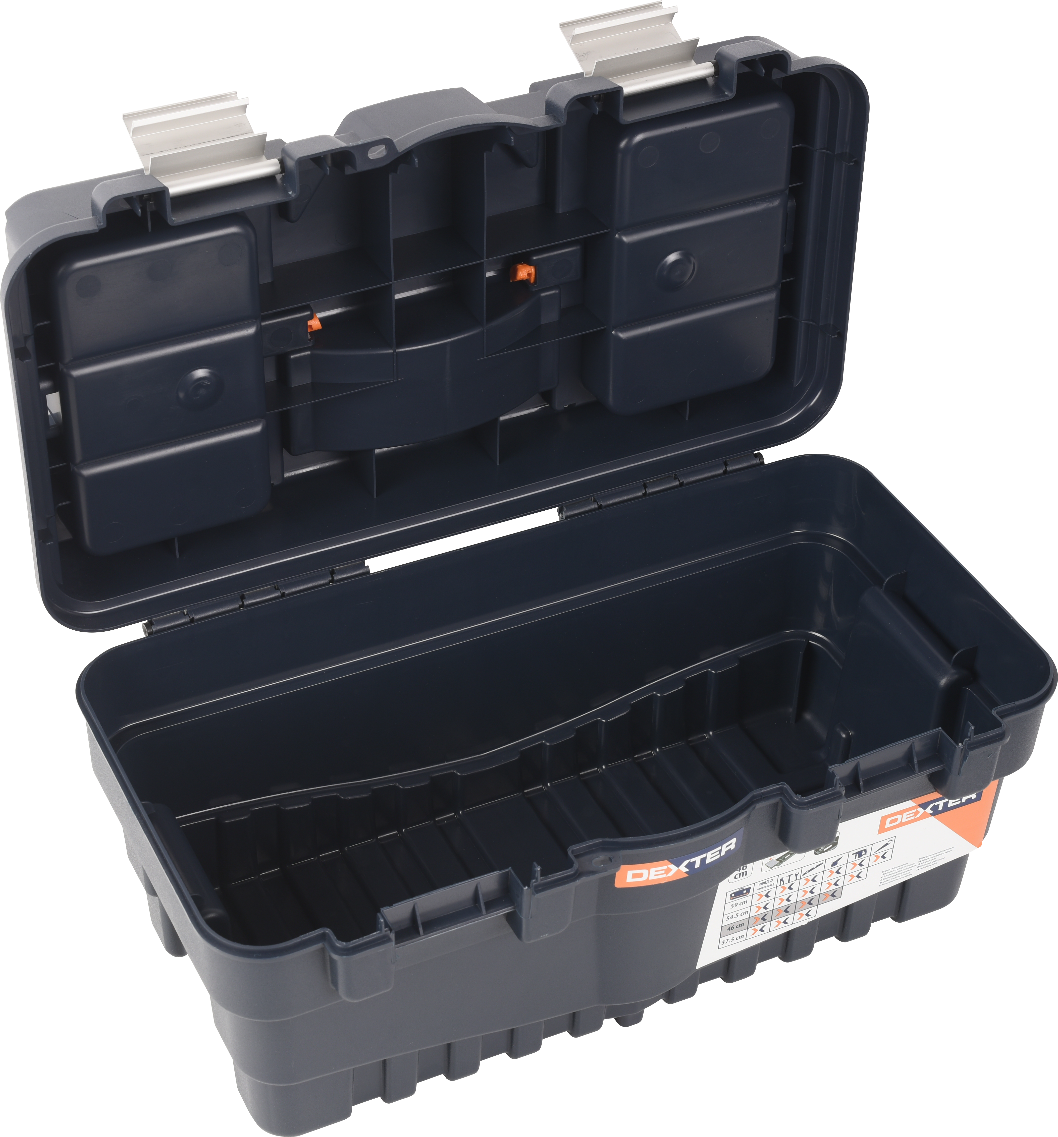 Caja de herramientas DEXTER con capacidad de 28 litros - 11
