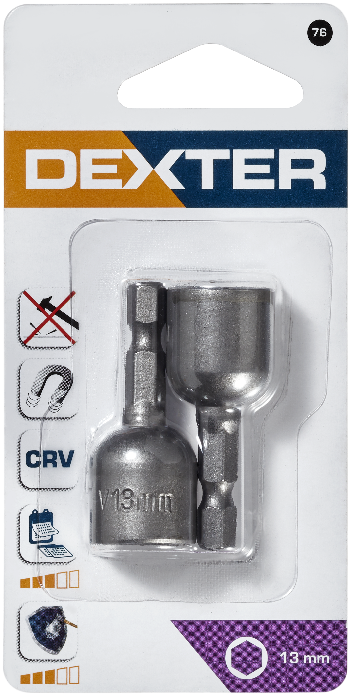 2 chaves DEXTER 13 45MM - 3