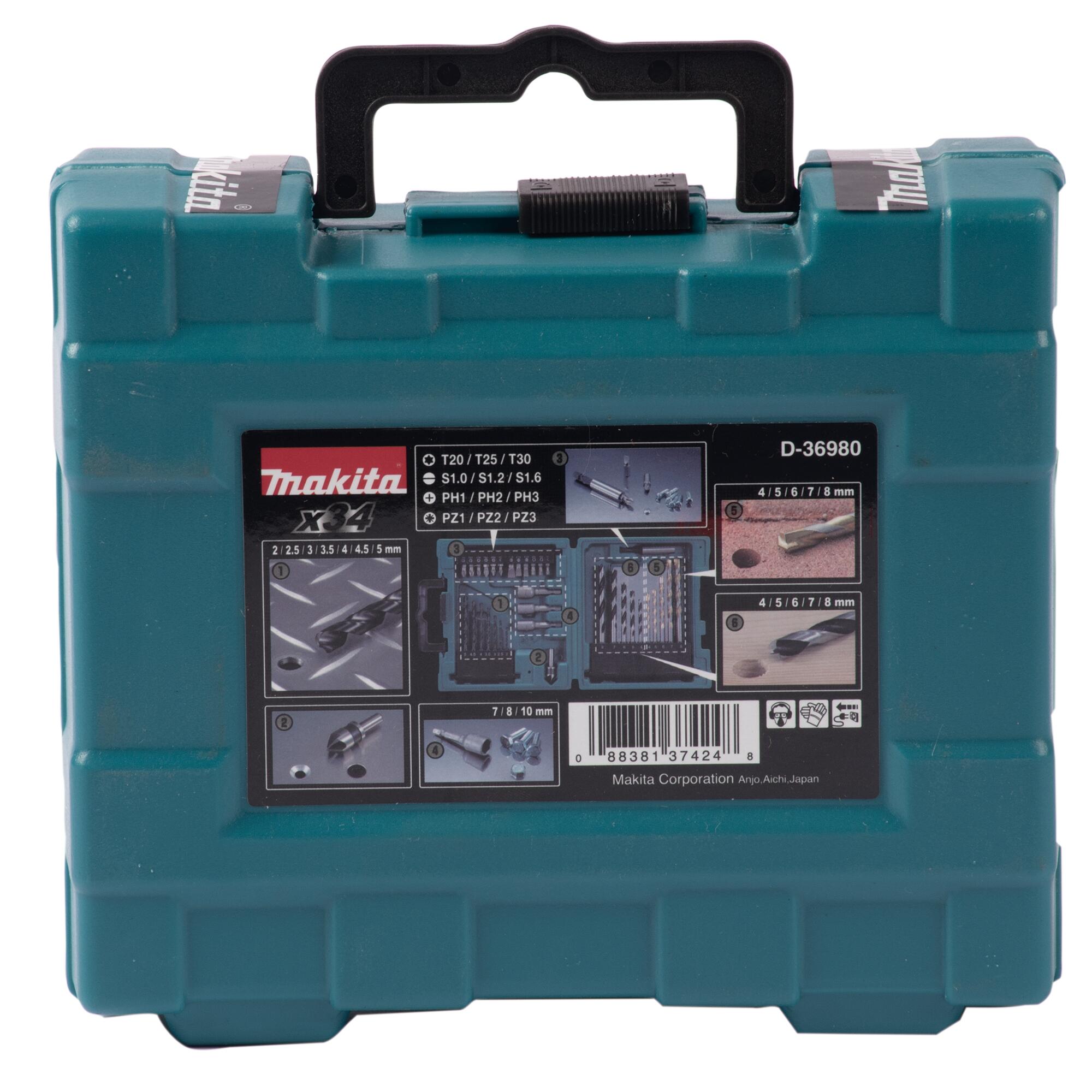 Maletín Macces de accesorios MAKITA D-36980 - 2