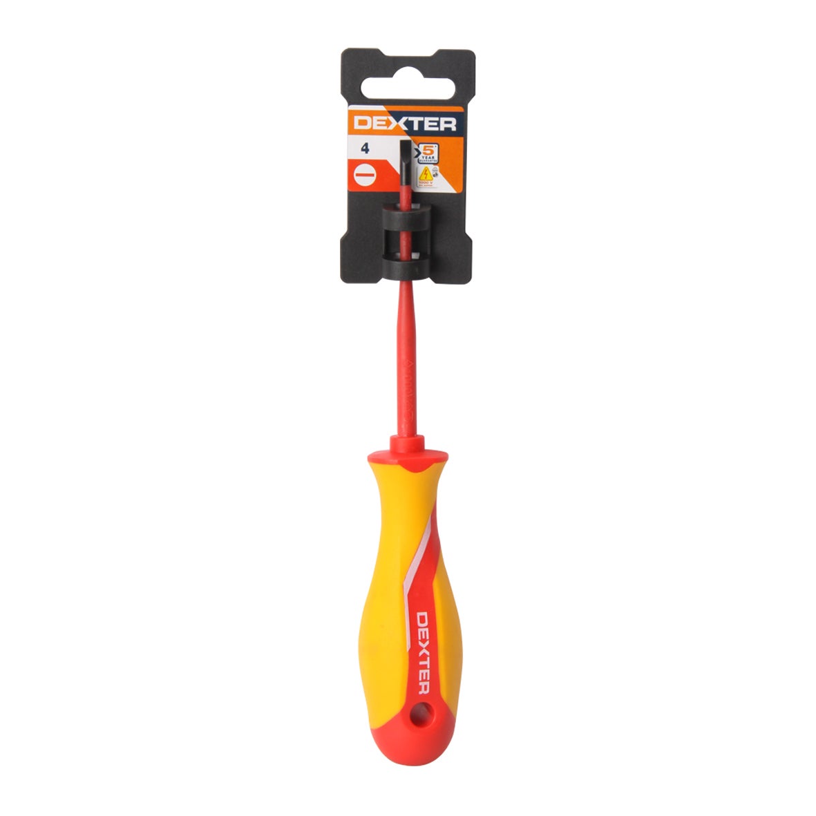 Destornillador electricista sl DEXTER  sl4 x  L 100 MM - 4