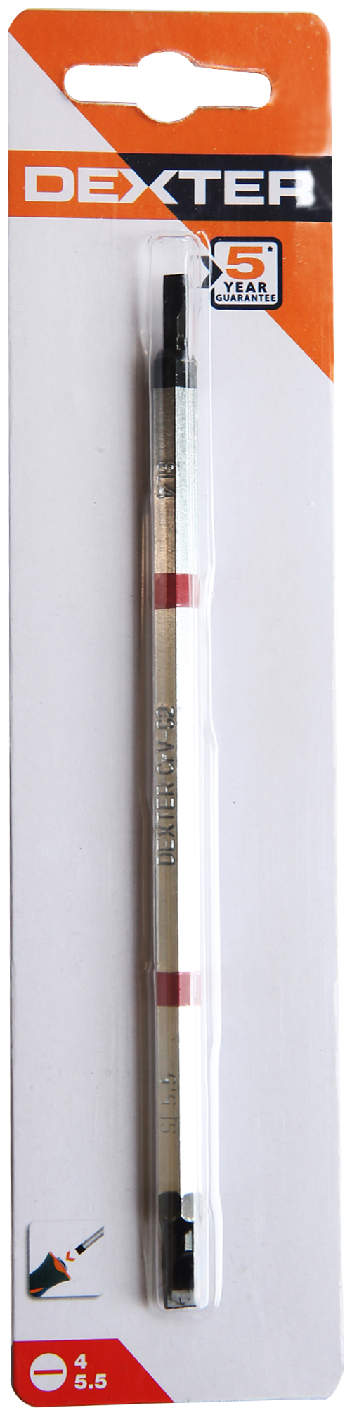 Ponta dupla DEXTER PLANO 4-5.5X110MM - 6