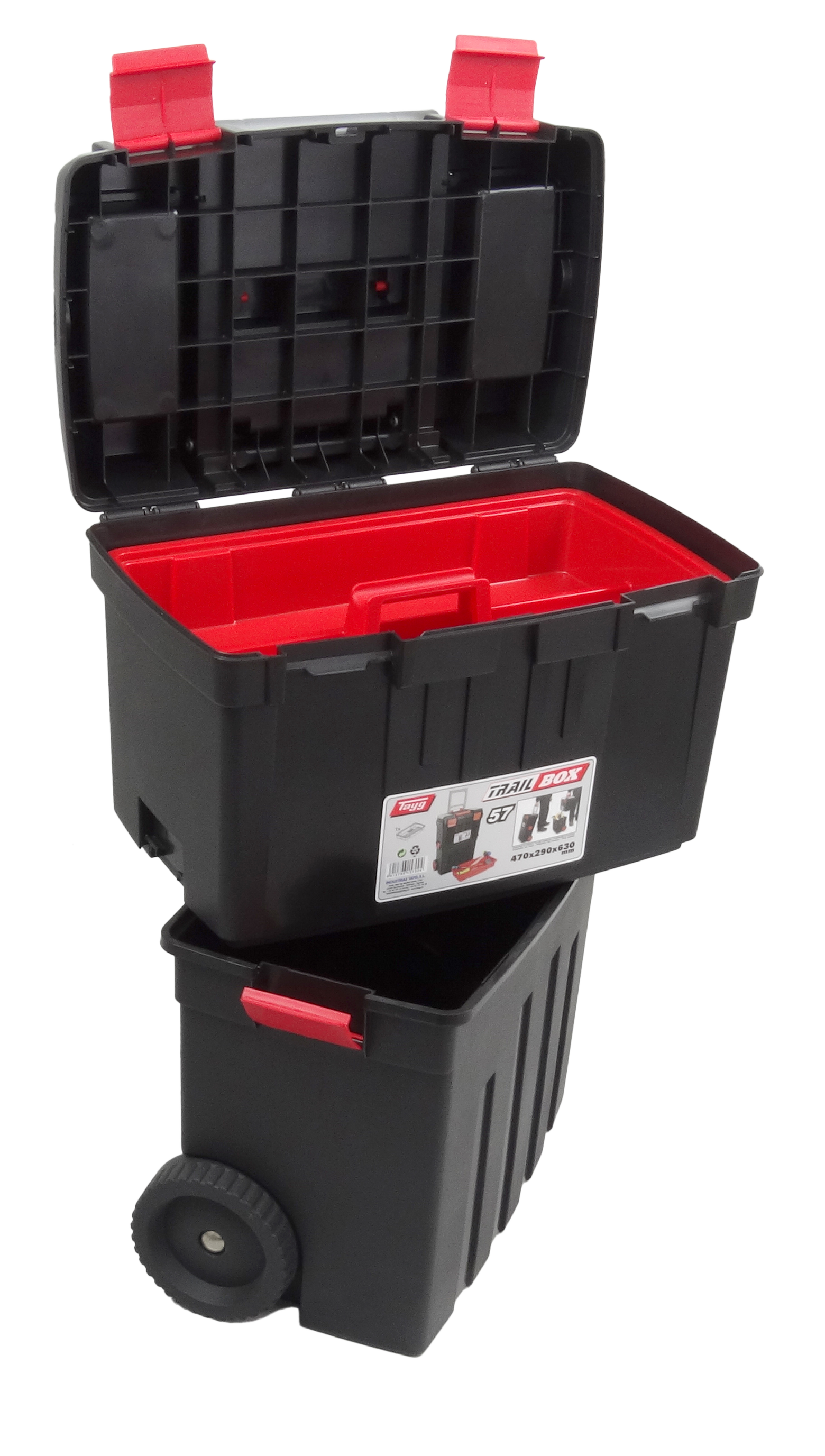 Carro Herramientas Con Ruedas TAYG - 60 Litros / 30 Kg Carga Máxima - 9