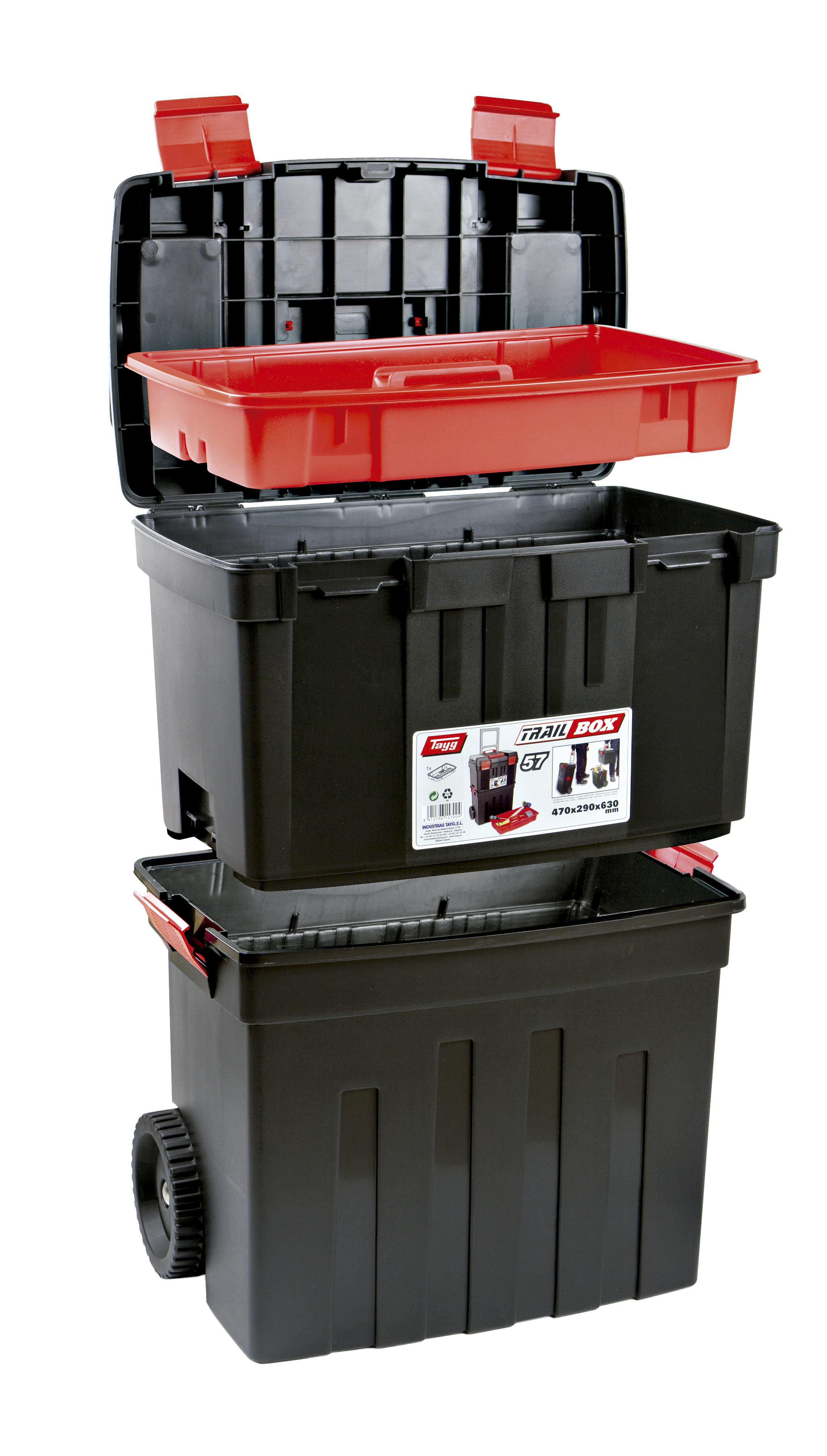 Carro Herramientas Con Ruedas TAYG - 60 Litros / 30 Kg Carga Máxima - 8