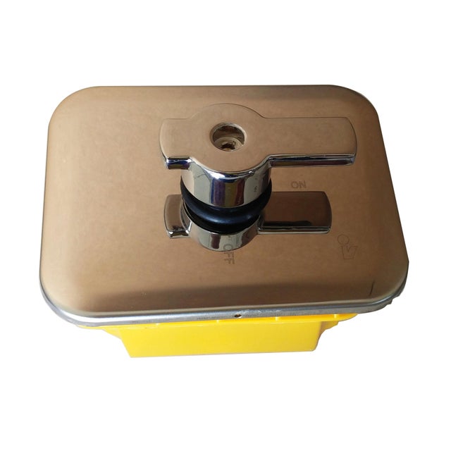 Valvole A Sfera 3/8 Pollici - 2 Pezzi In Ottone Nichelato Per Tubi Giardino