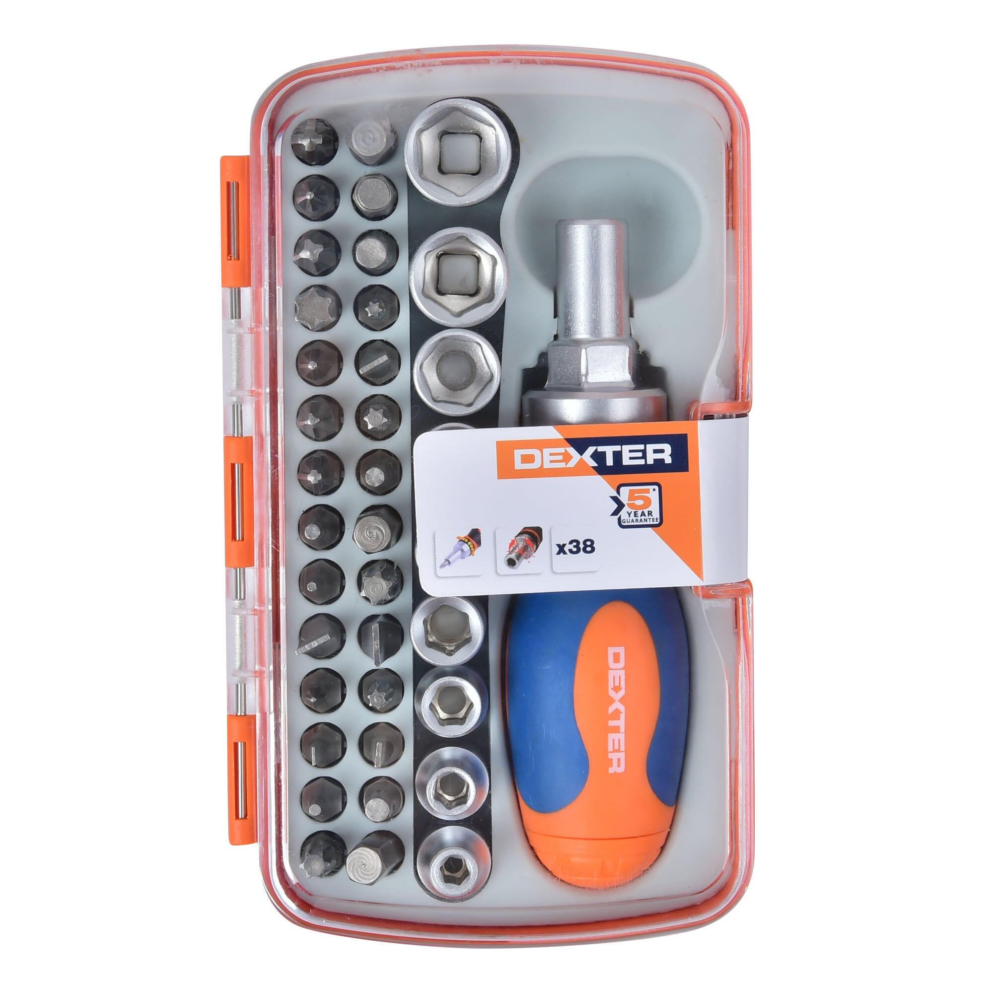 Chave DEXTER MULTIPONTAS 38 PEÇAS - 7