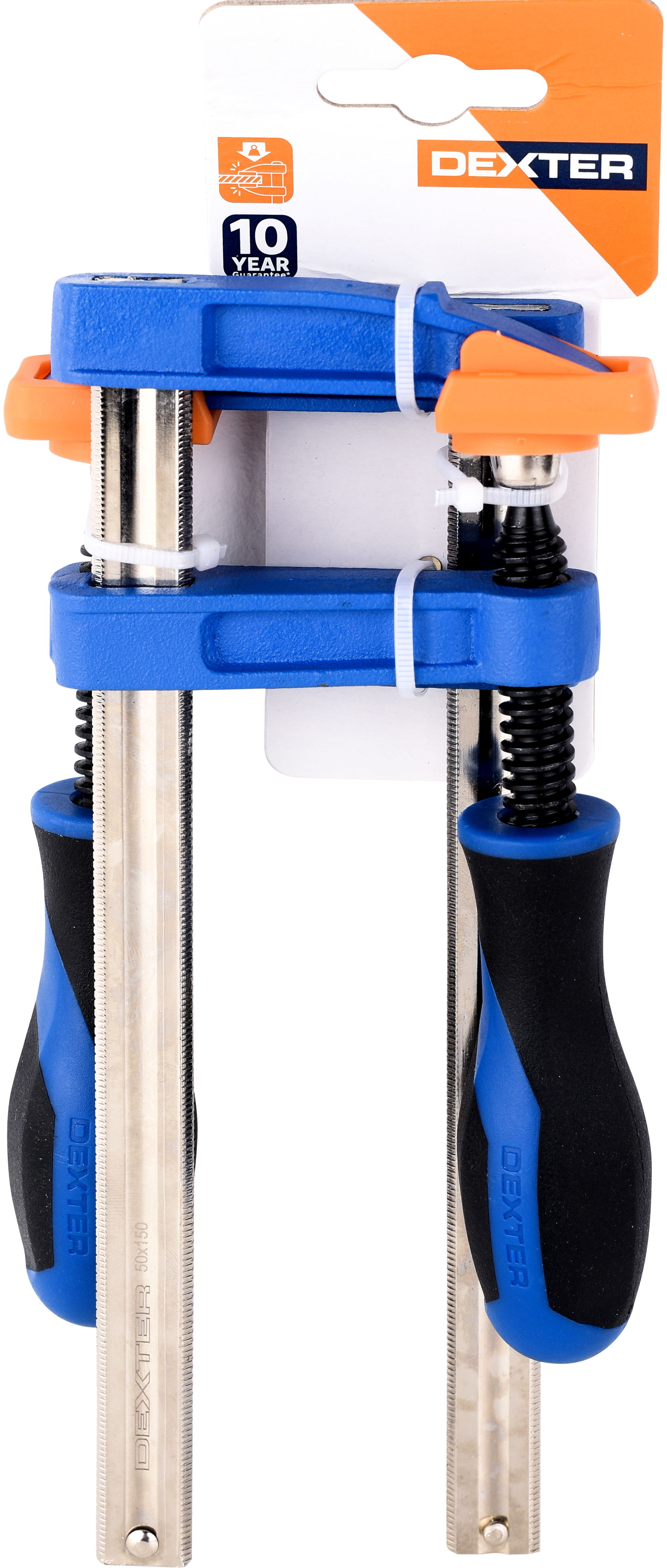 2 grampos de aperto DEXTER 150MM - 9