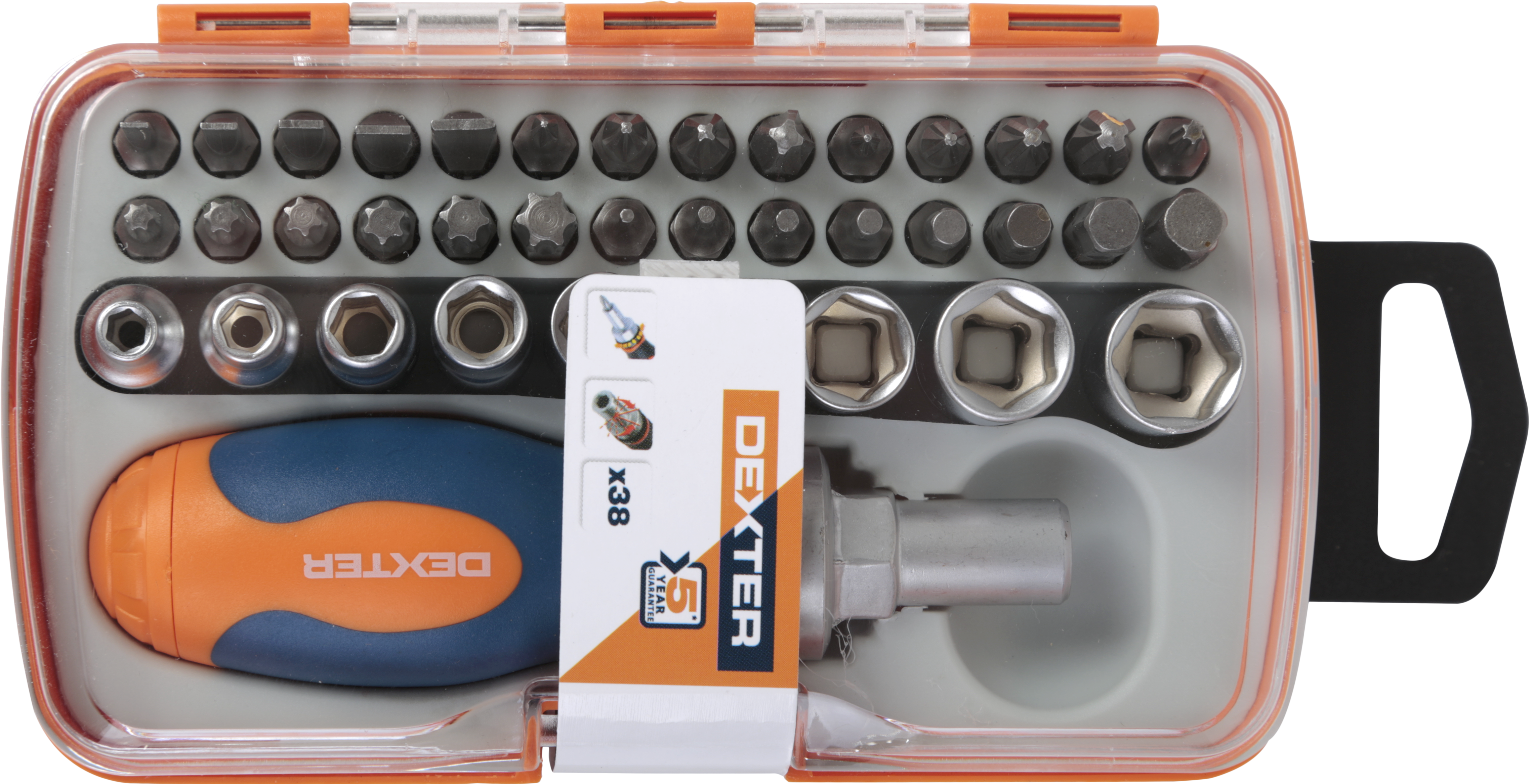 Chave DEXTER MULTIPONTAS 38 PEÇAS - 6