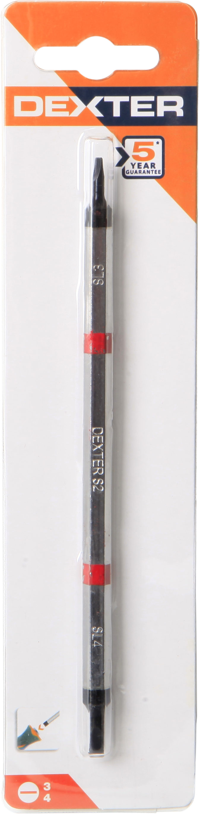 Ponta dupla DEXTER PLANO 5.5-7X110MM - 5