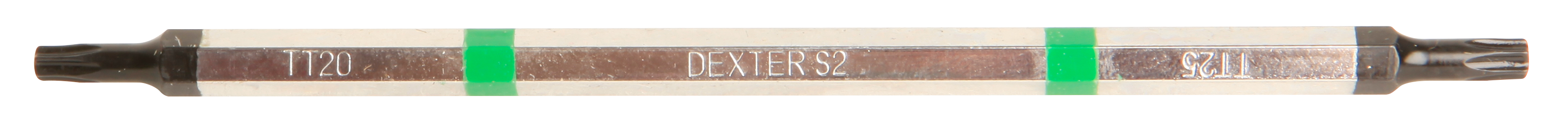 Ponta dupla DEXTER TORX INVIOLÁVEL T20/25 110MM - 2