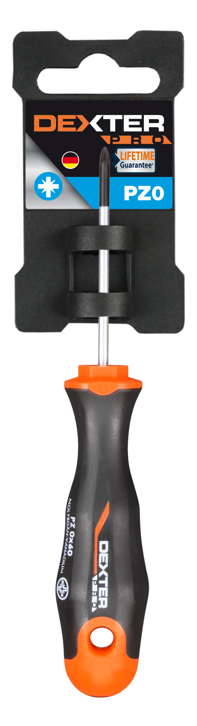 Destornillador pz DEXTER PRO  pz0 x  L 60 MM - 2