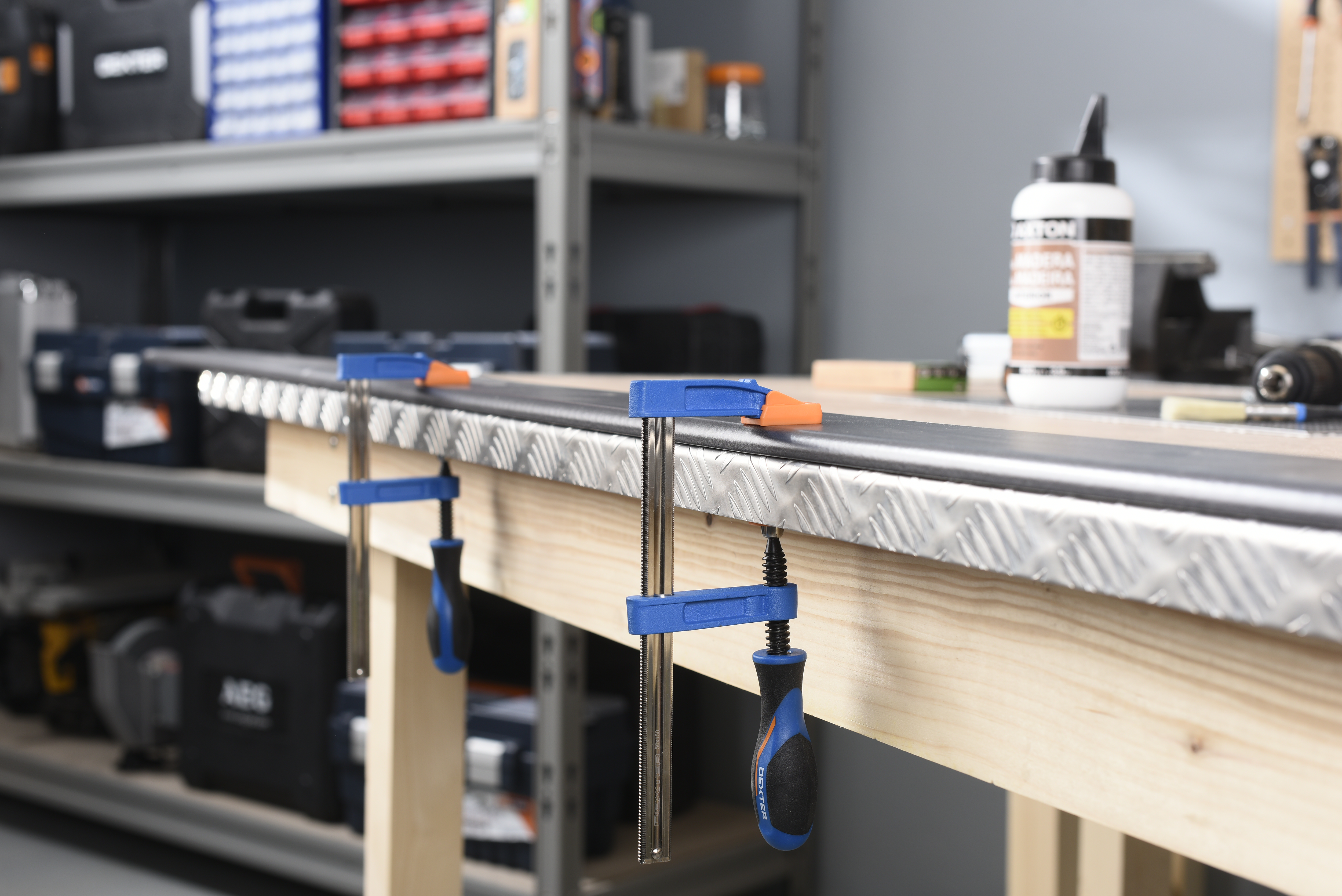 2 grampos de aperto DEXTER 150MM - 4