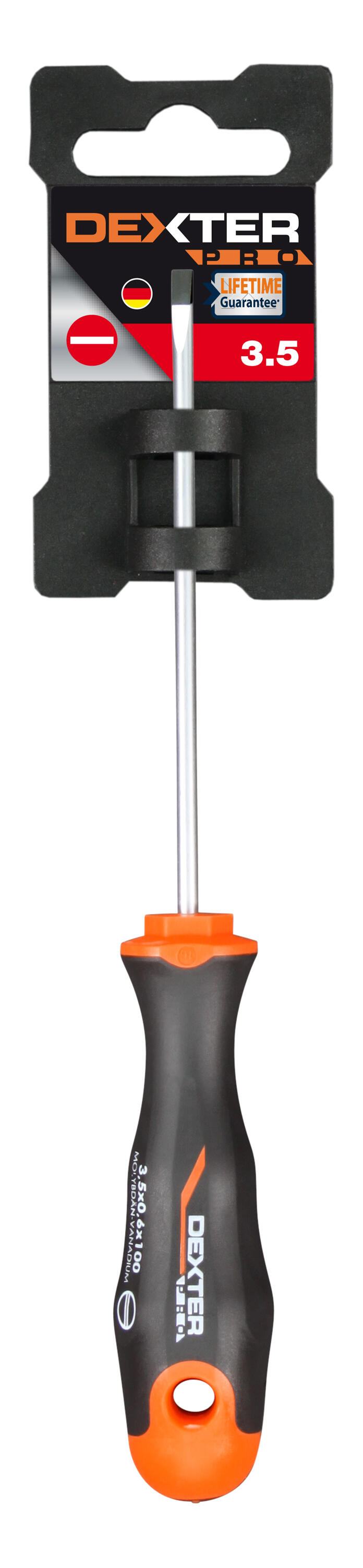 Destornillador sl DEXTER PRO  sl3.5 x  L 100 MM - 4