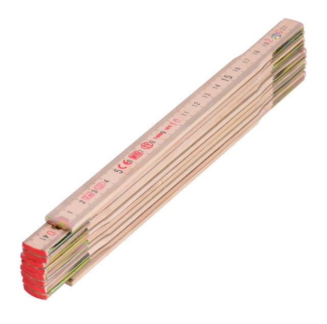 Metro plegable de carpintero FISCHER DAREX - 2 metros