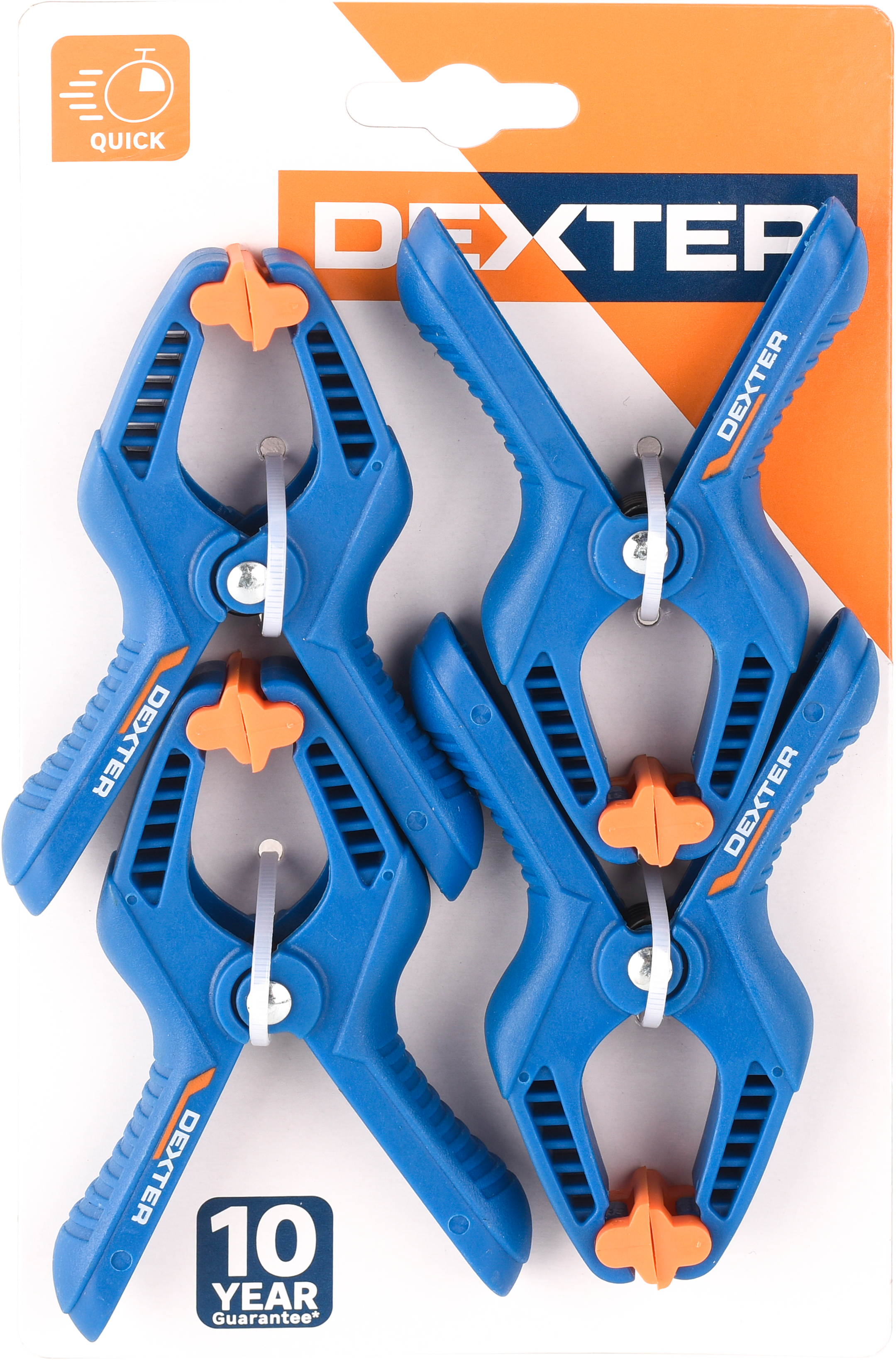 4 PINZAS SUJECCION 100MM DEXTER - 11