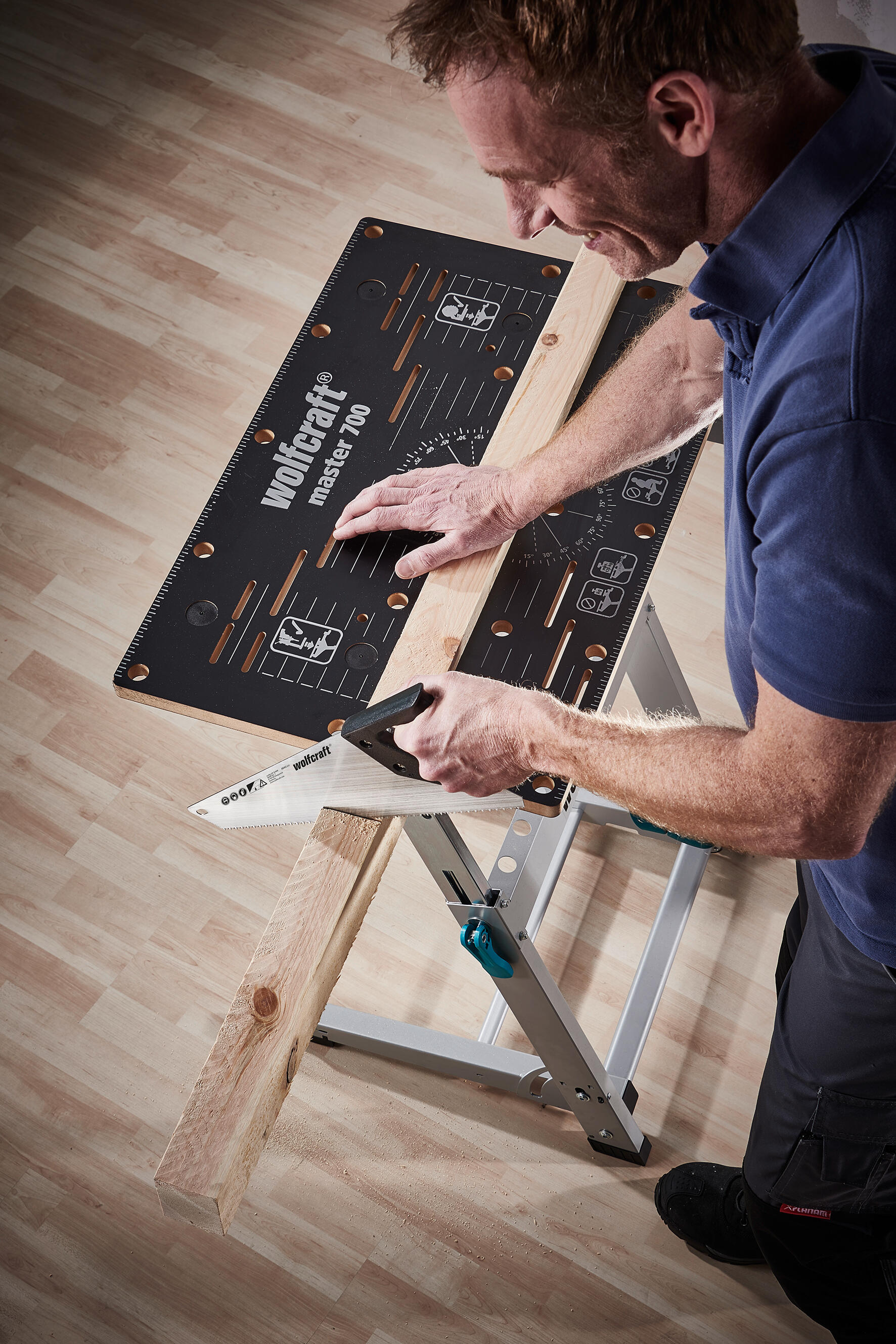 Sierra manual WOLFCRAFT 350 mm de longitud - 3