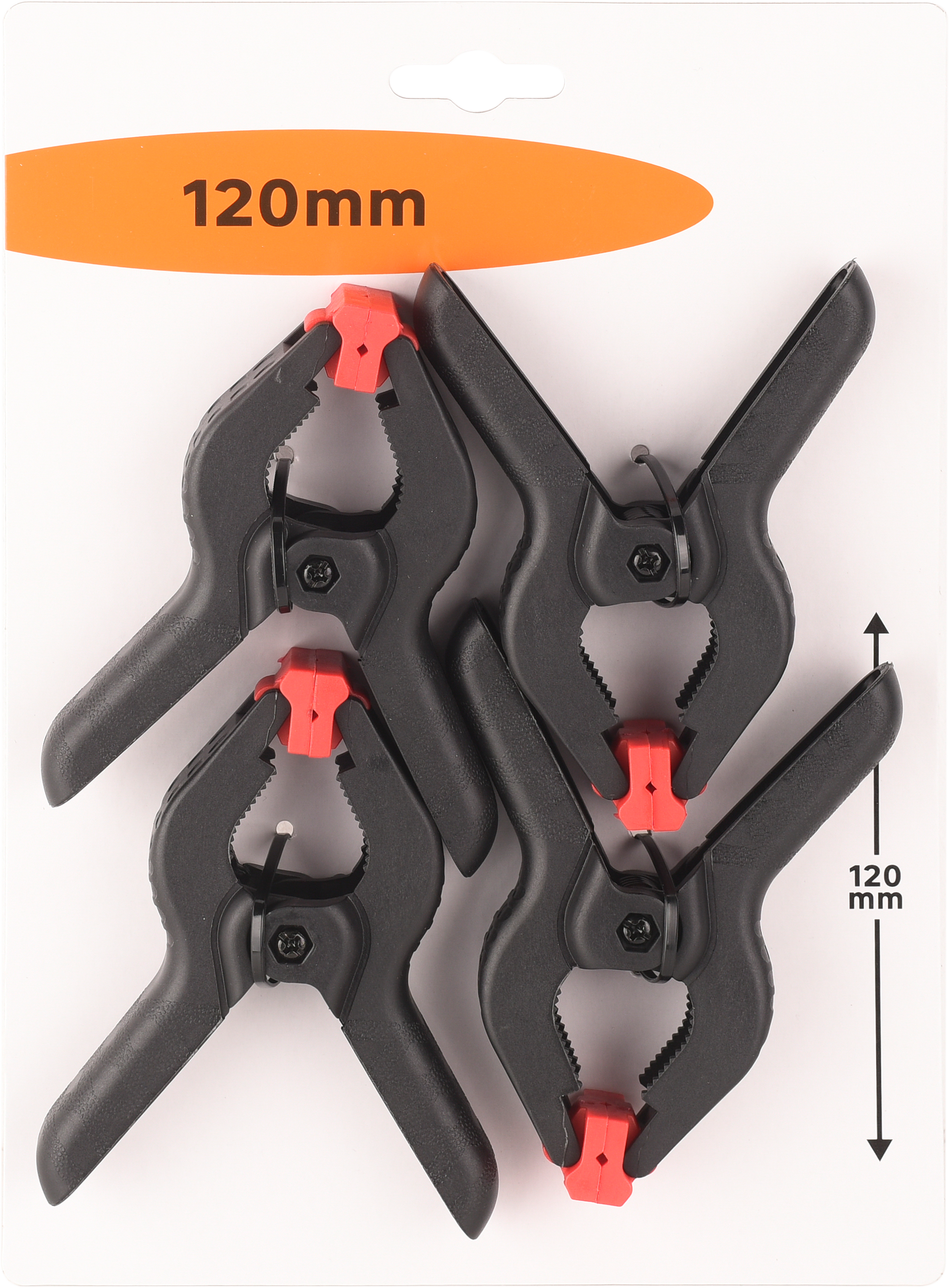 4 grampos de mola 120 mm - 5