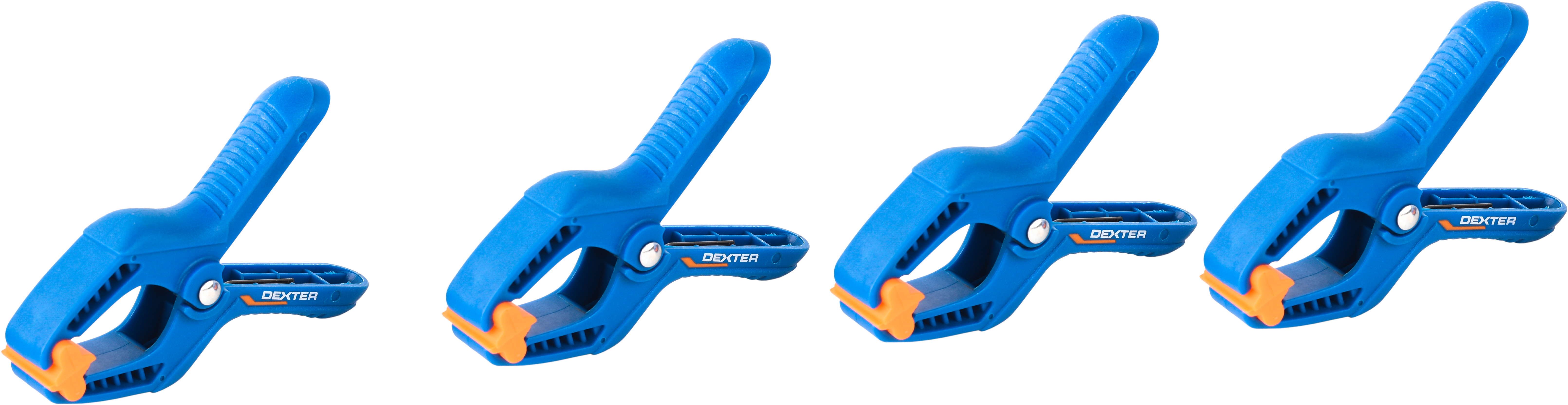 4 PINZAS SUJECCION 100MM DEXTER - 4