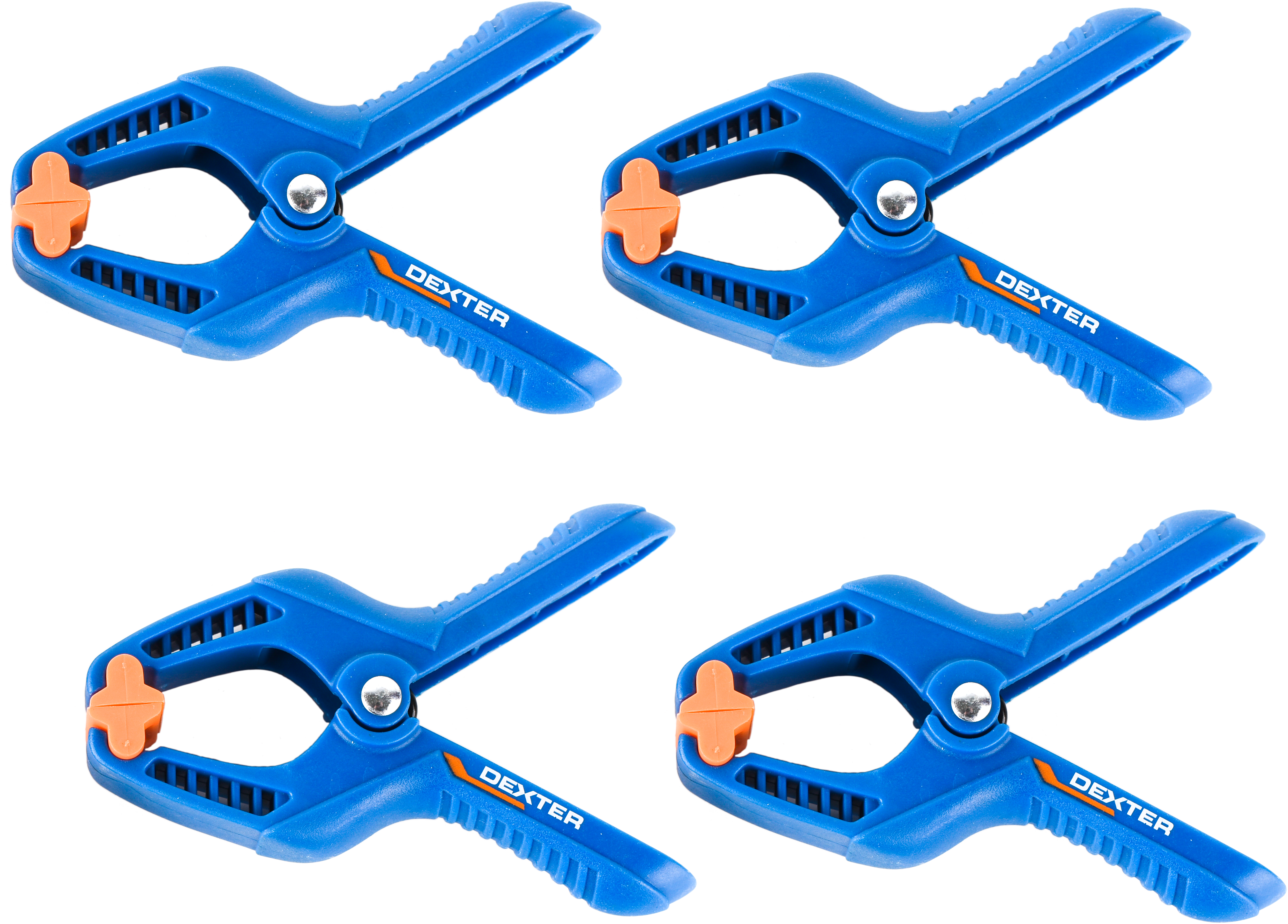 4 PINZAS SUJECCION 100MM DEXTER - 3