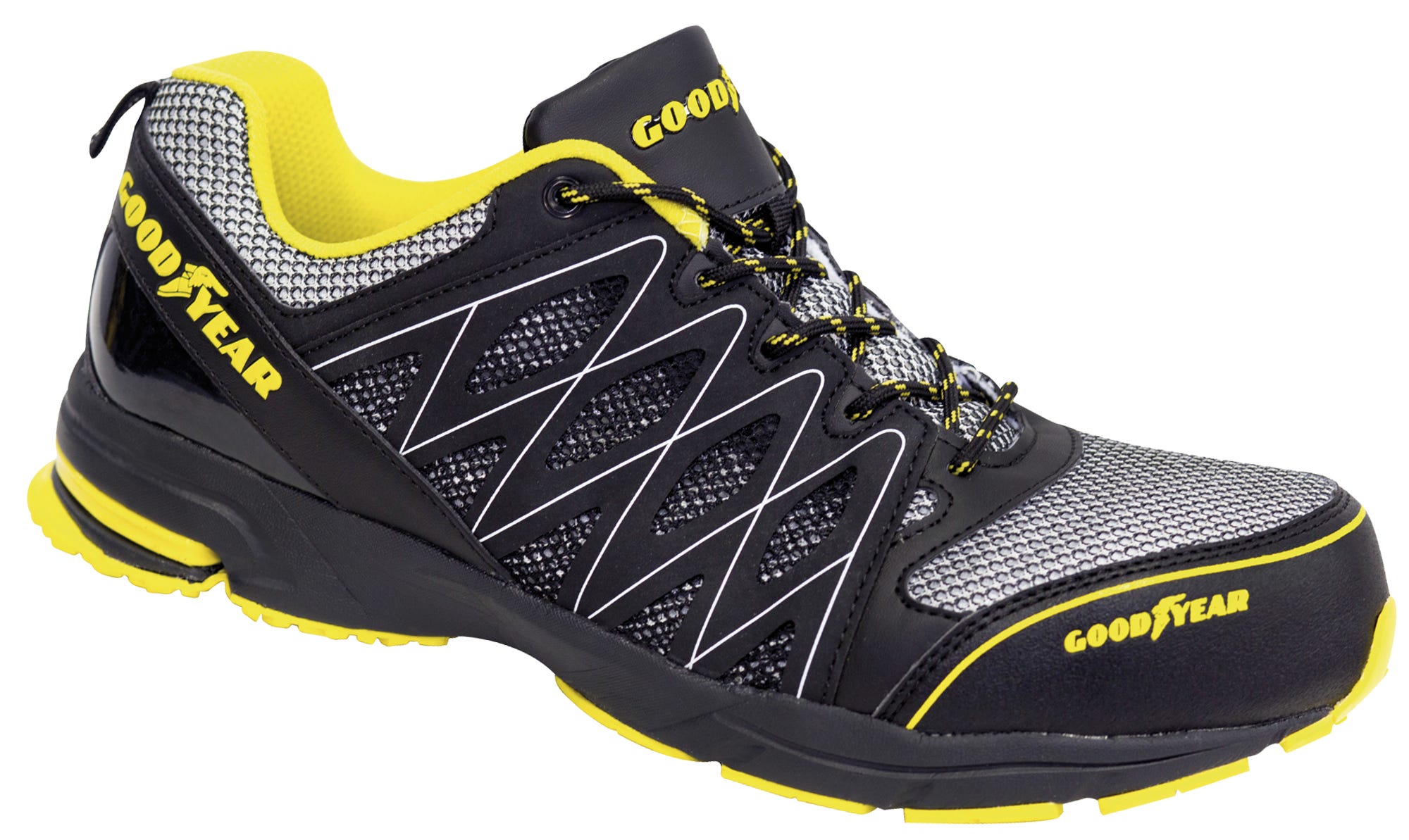 Goodyear Herren Sportschuh – Metallfreier Sicherheitsschuh S1P SRA, Pannensicher, Schnürung