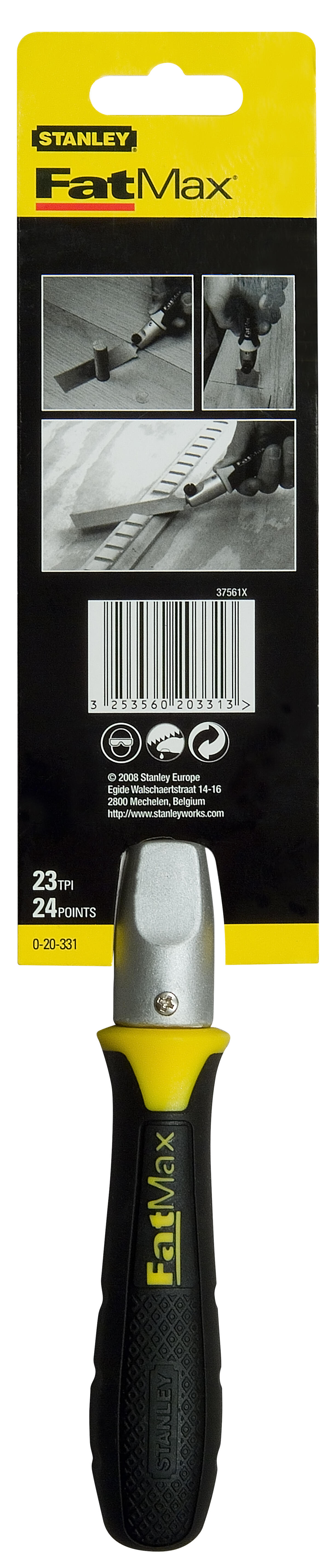 Mini serrote dupla dentada STANLEY FLEX - 5