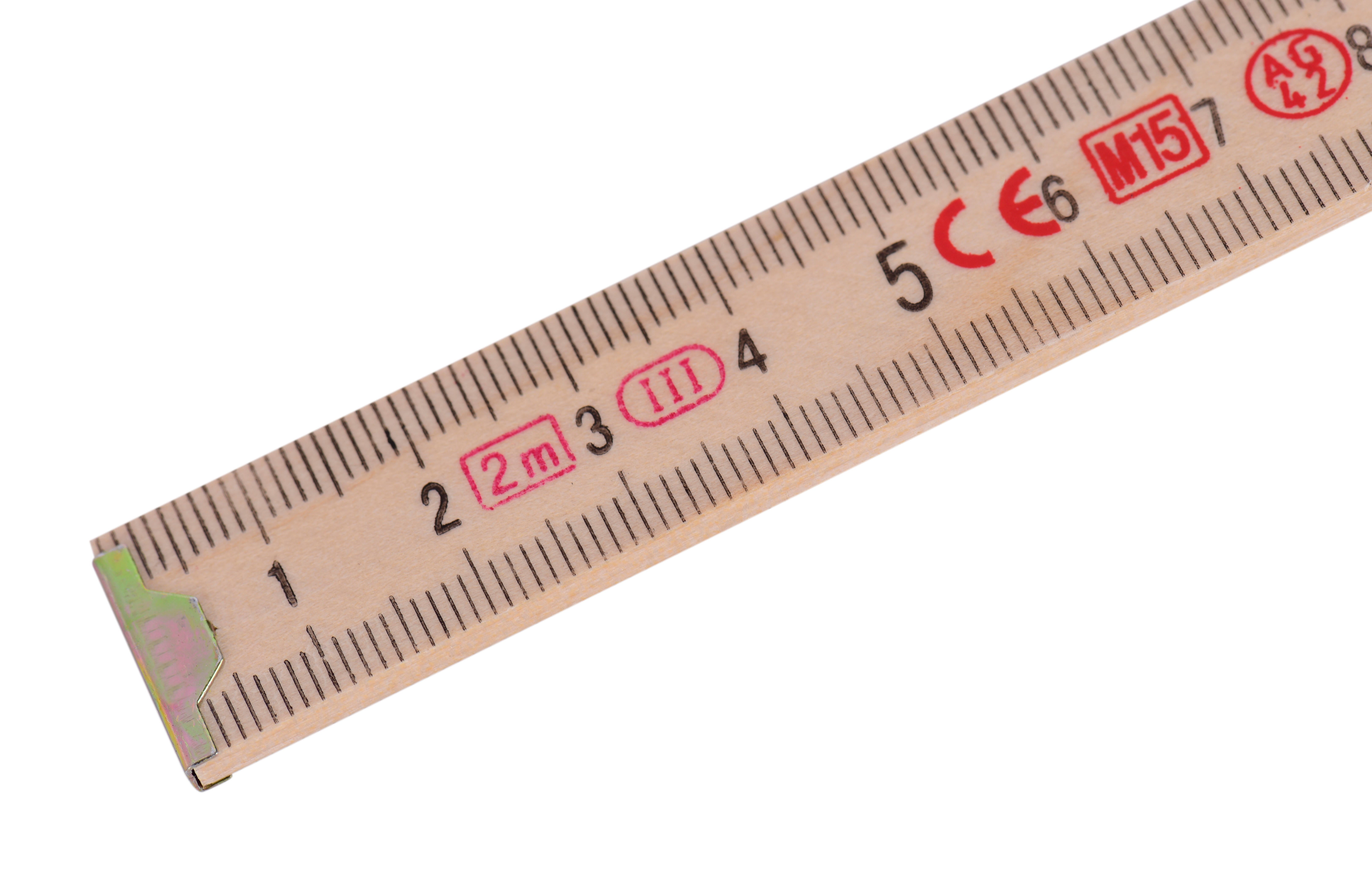 Metro pieghevole FISCHER DAREX legno Da 1 a 3 m x 16 mm - 7