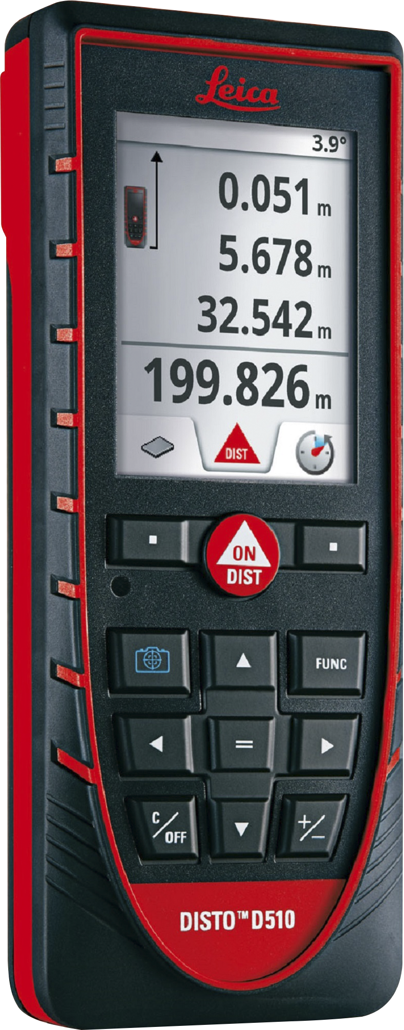 Medidor láser Leica Disto D510 20 metros con Bluetooth, precisión ± 1 ...