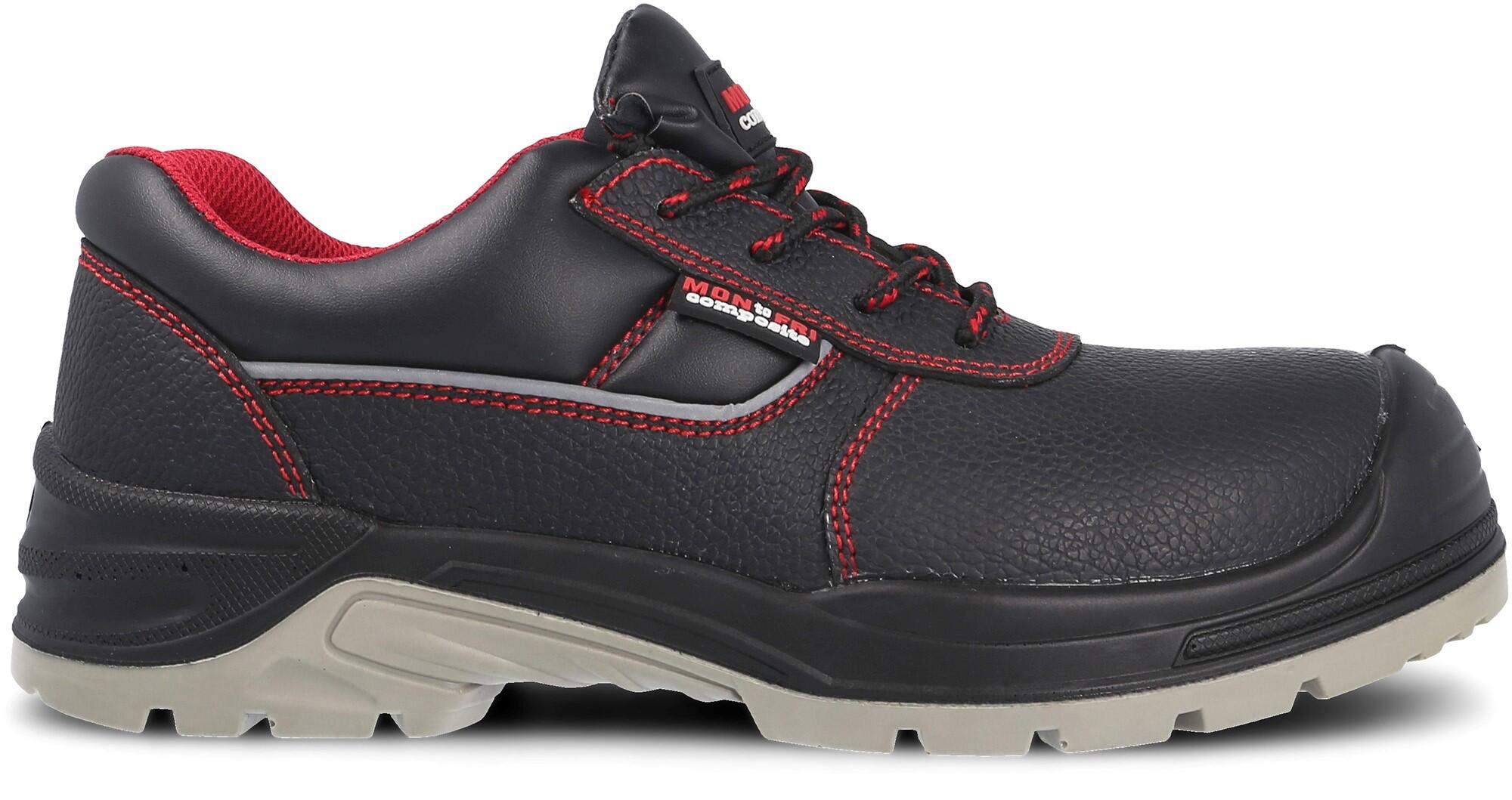 Zapato seguridad paredes, óptimal piel negro s3 src talla 45