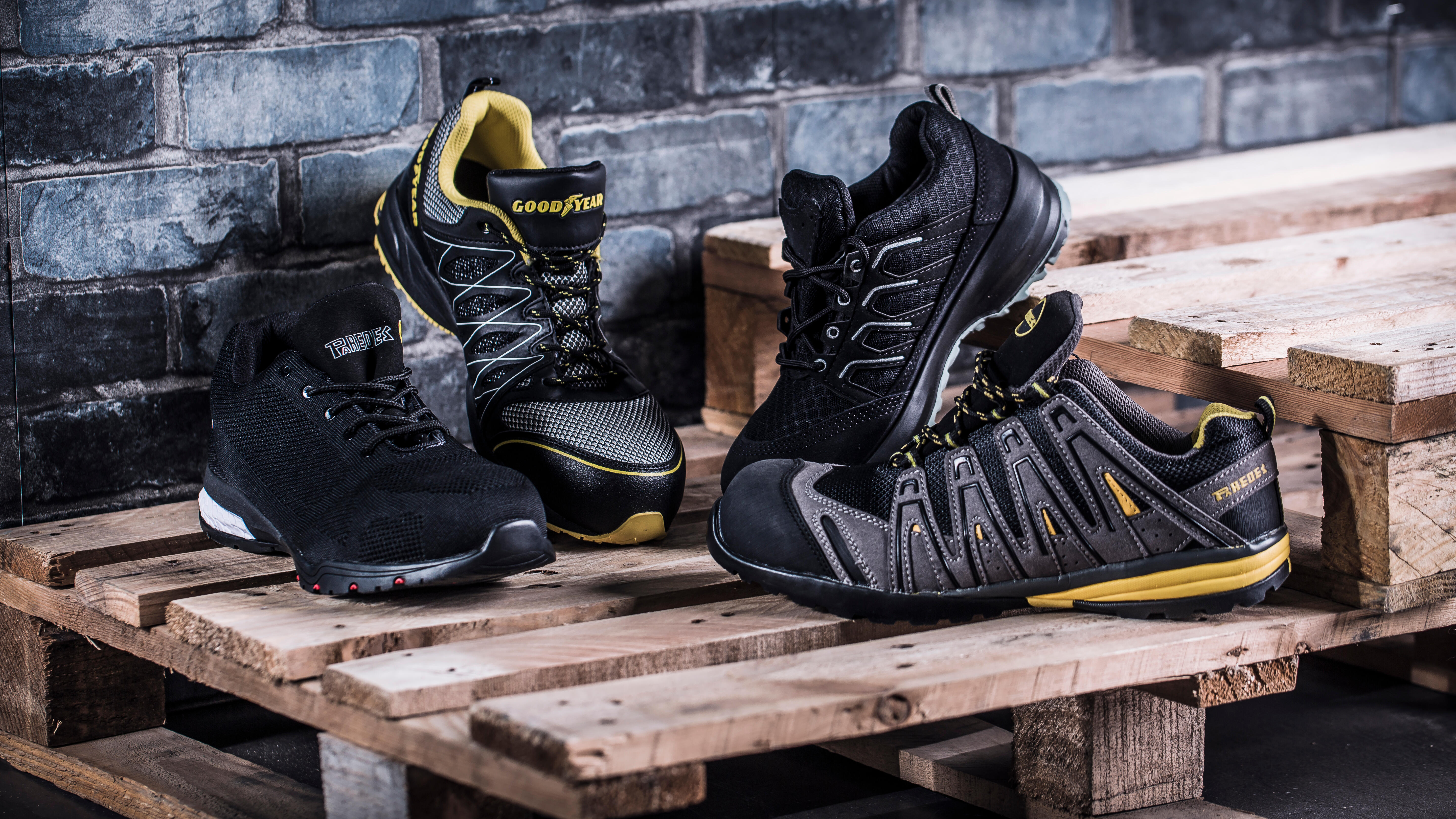 Zapatos de seguridad GOOD YEAR GYSHU1502C/42 S1 negro T42 Leroy