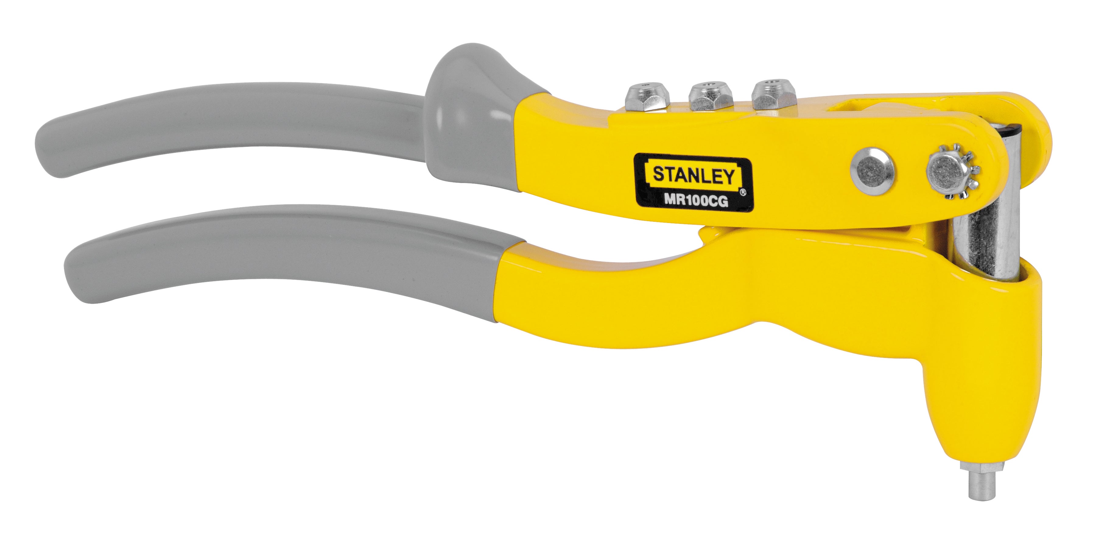Remachadora stanley y cabezal intercambiable